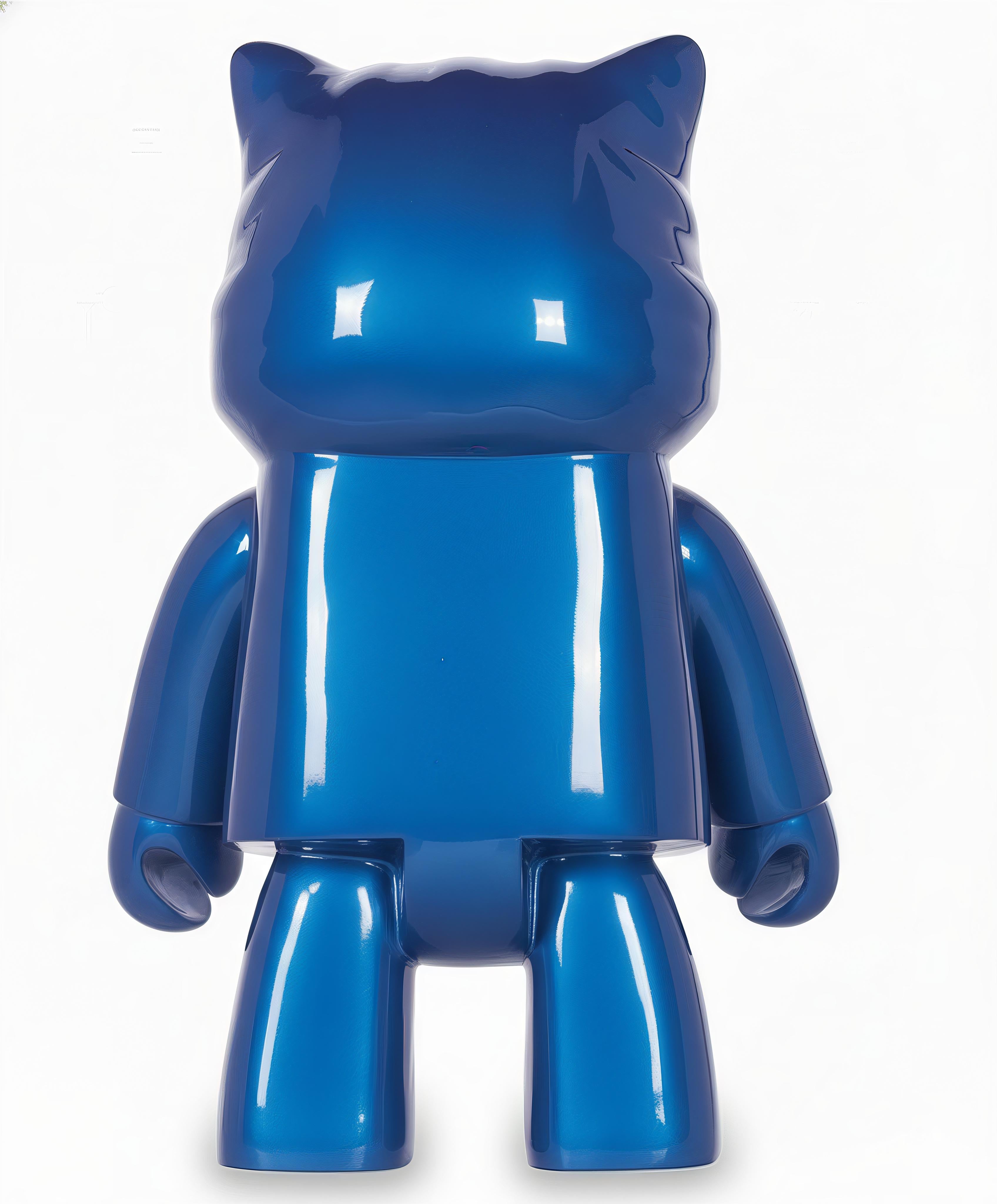 Supreme Robotcat : Azure Cybernetic Maestro in vendita 3