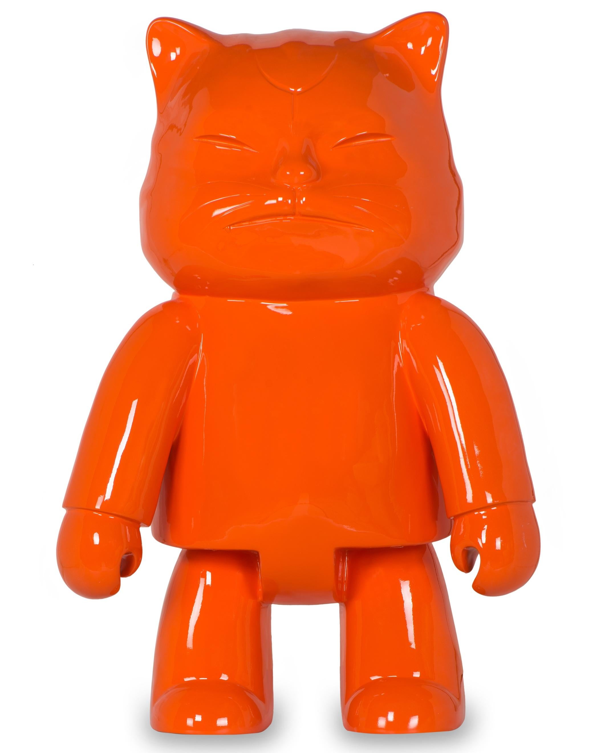 Supreme Robotcat : Maestro Cibernético Coreal - Sculpture Contemporáneo de HIRO ANDO