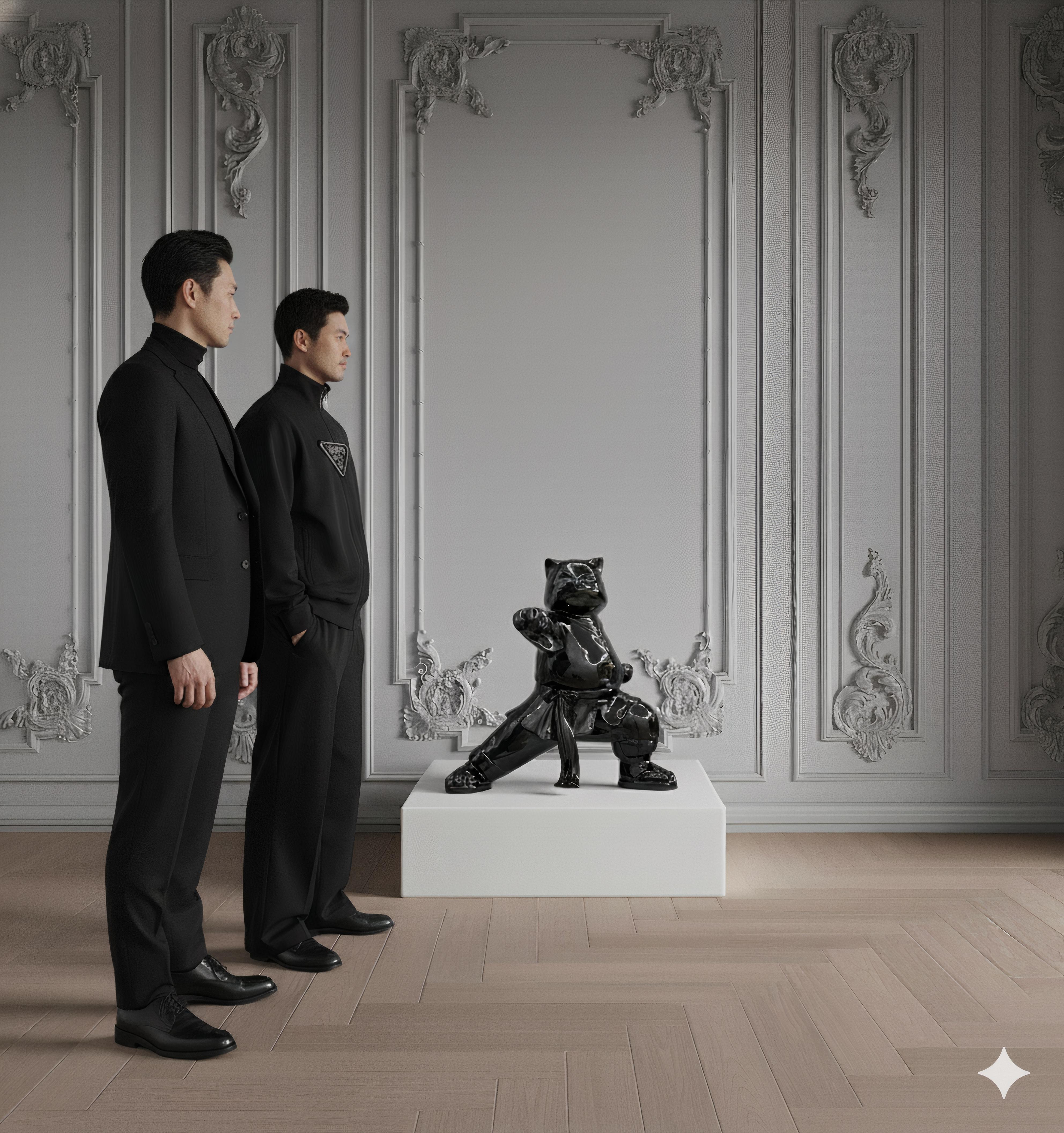 The Elegance of Kungfucat : Black Cat Fu Symphony For Sale 2