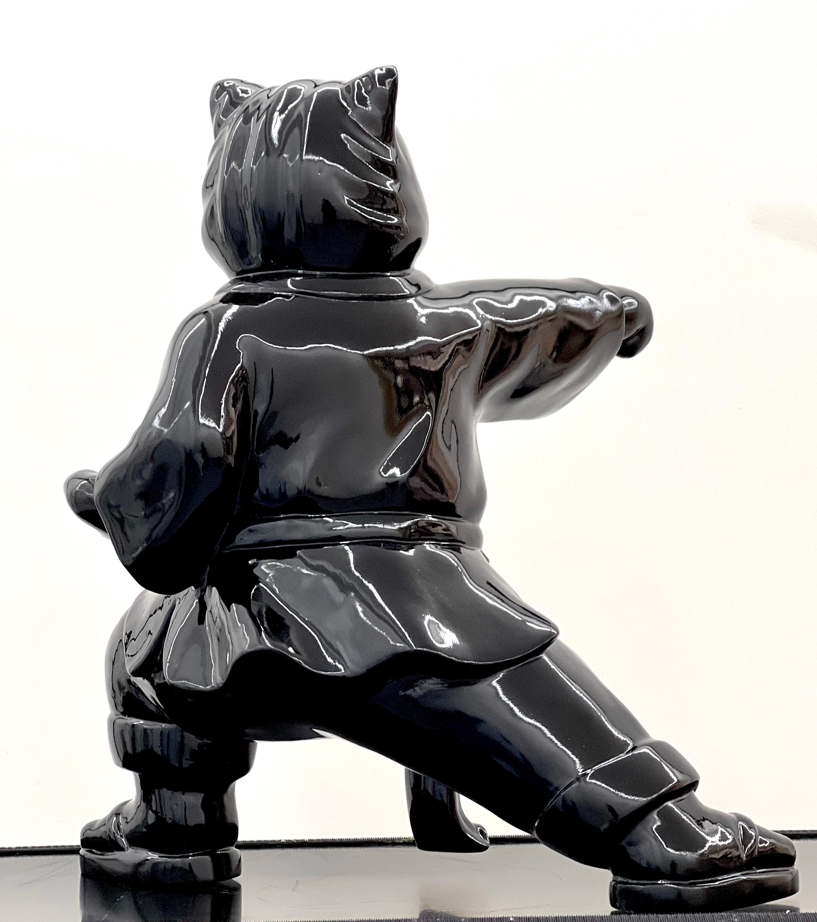 The Elegance of Kungfucat : Black Cat Fu Symphony For Sale 5