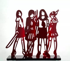 El Cuarteto de las Colegialas Luminosas : Elegía Escarlata de la Isla Trágica