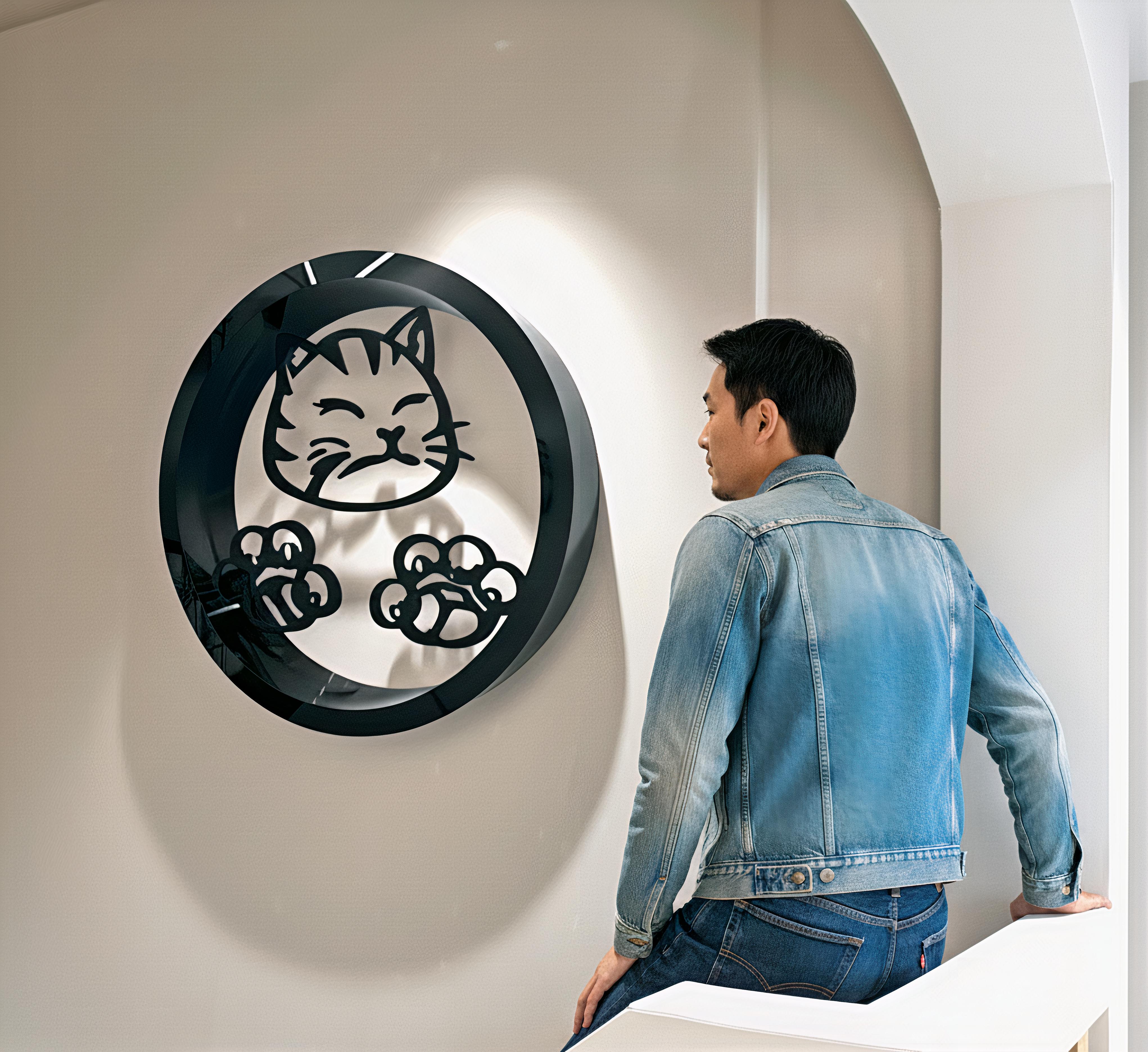 The Saga of Samuraicat's Hanko , Schwarz im Angebot 4