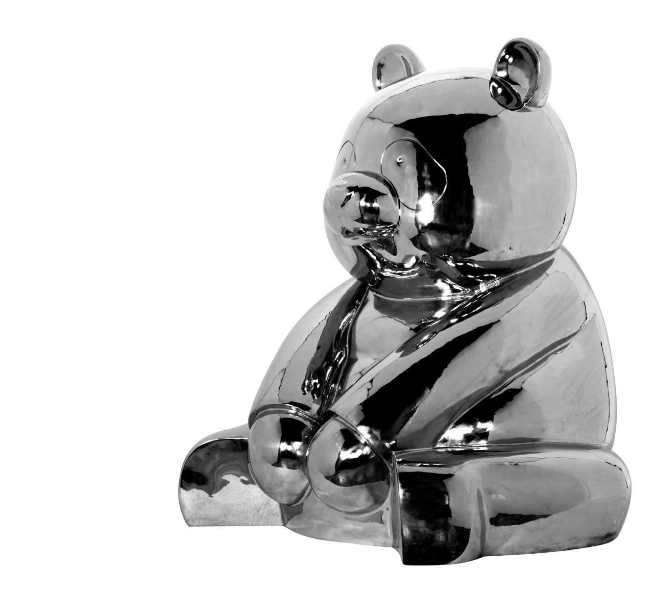 Le Pandasan en acier inoxydable : Le éclat de la sérénité en vente 1