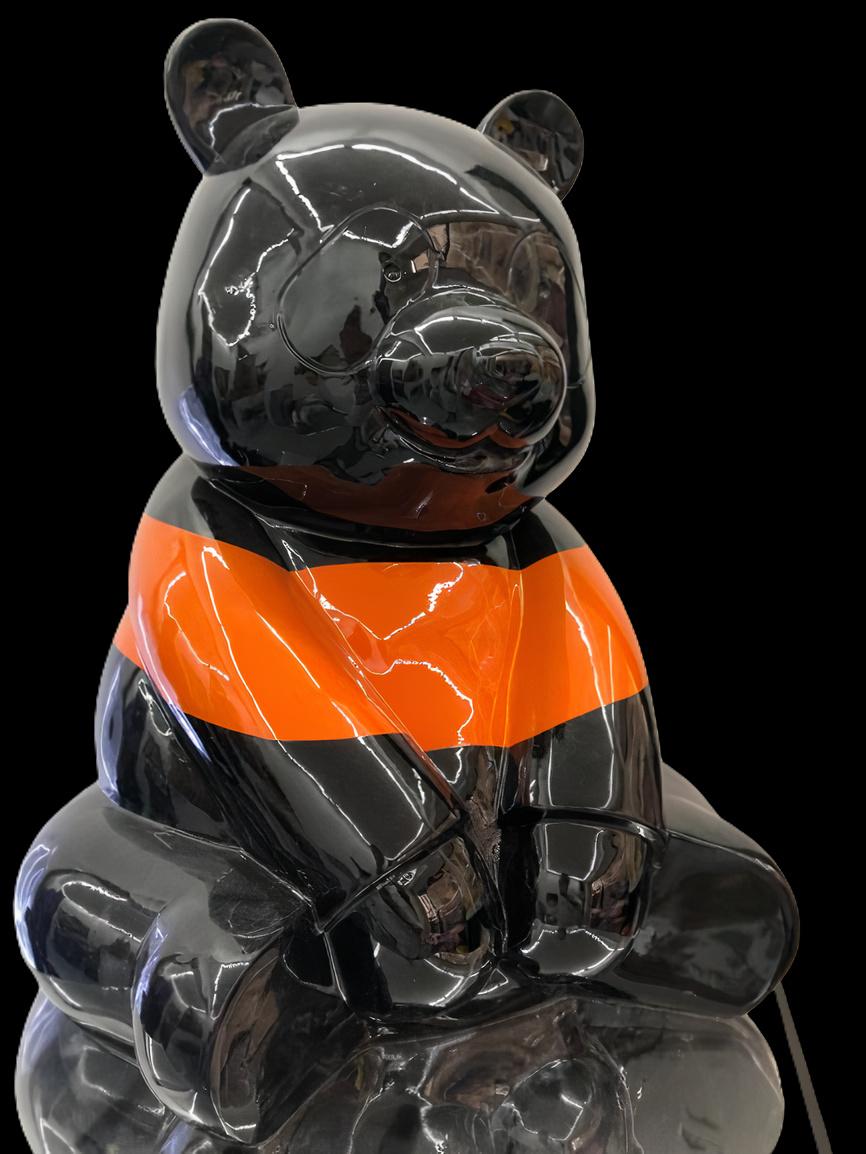 Vereinigte Pandasan  Spectral Symmetrie Schwarz & Orange (Zeitgenössisch), Sculpture, von HIRO ANDO