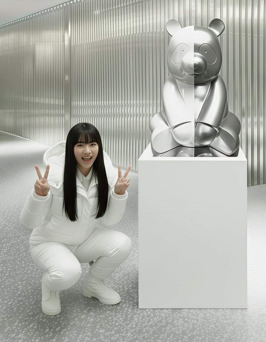 Il Pandasan unito  : Simmetria Spettrale Argento e Bianco