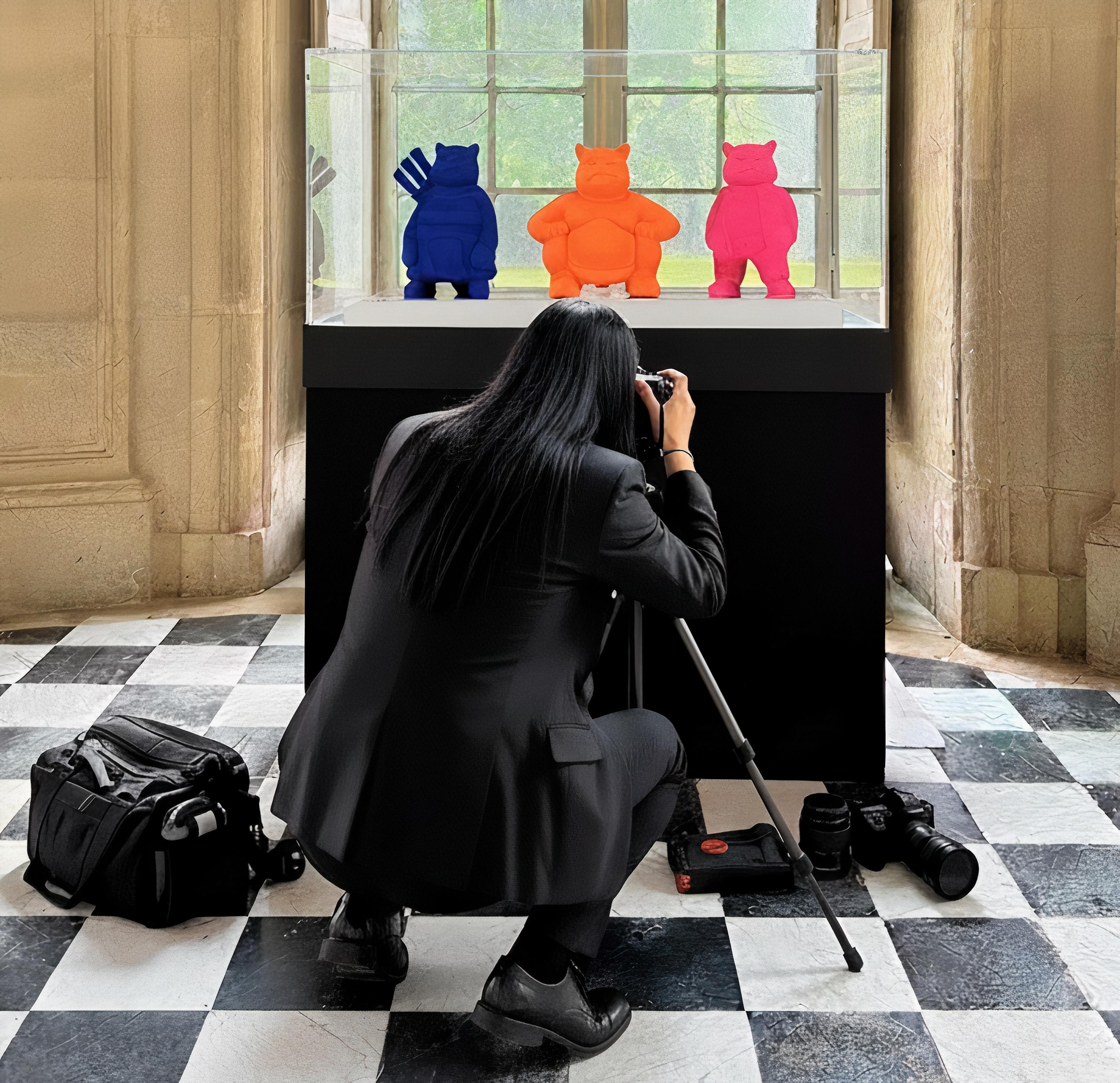 Trilogy Samuraicat Blu, Sumocat Orange, Urbancat Pink : Odyssée féline