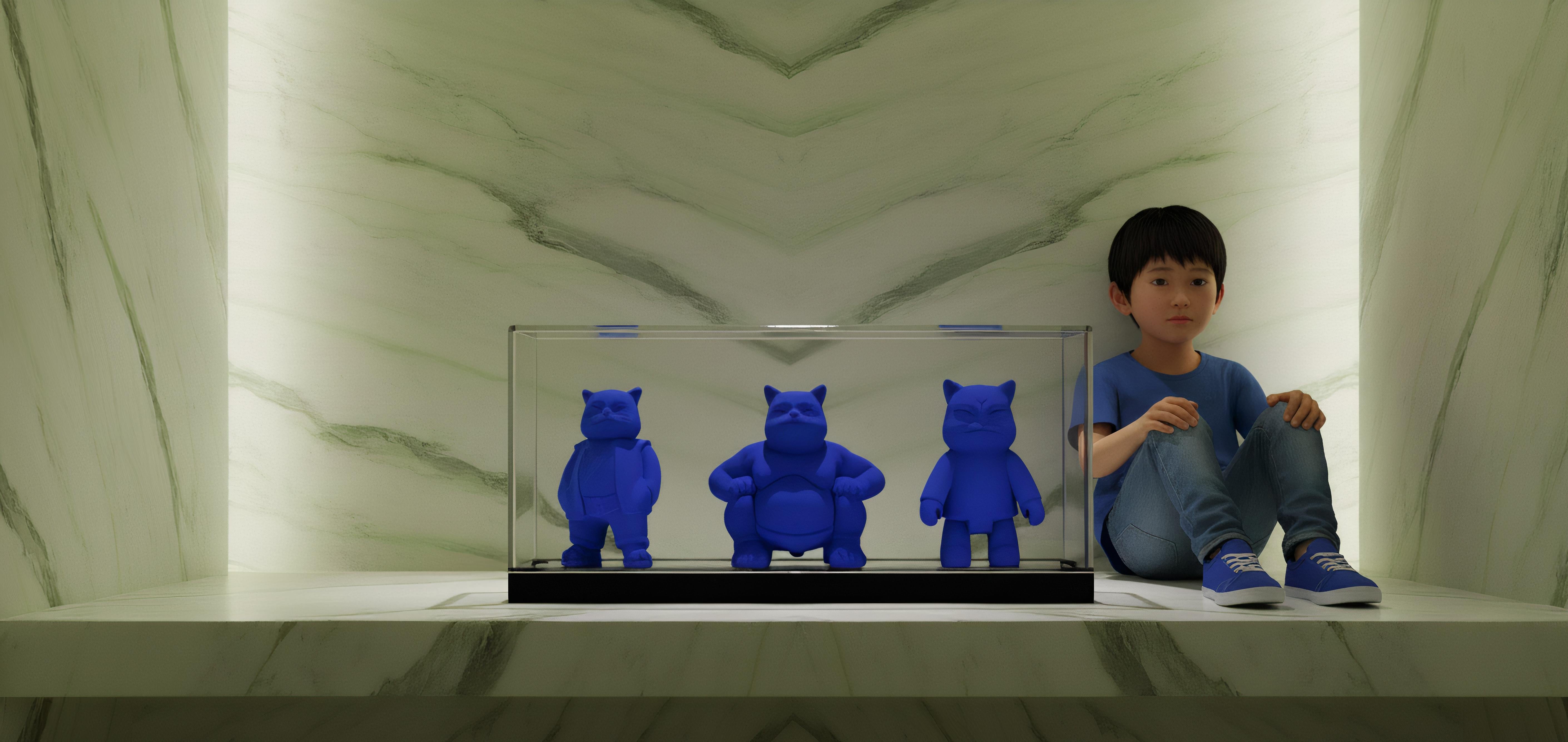 Trilogy Urbancat, Sumocat, Robotcat Blu : Azure Chronicles For Sale 2