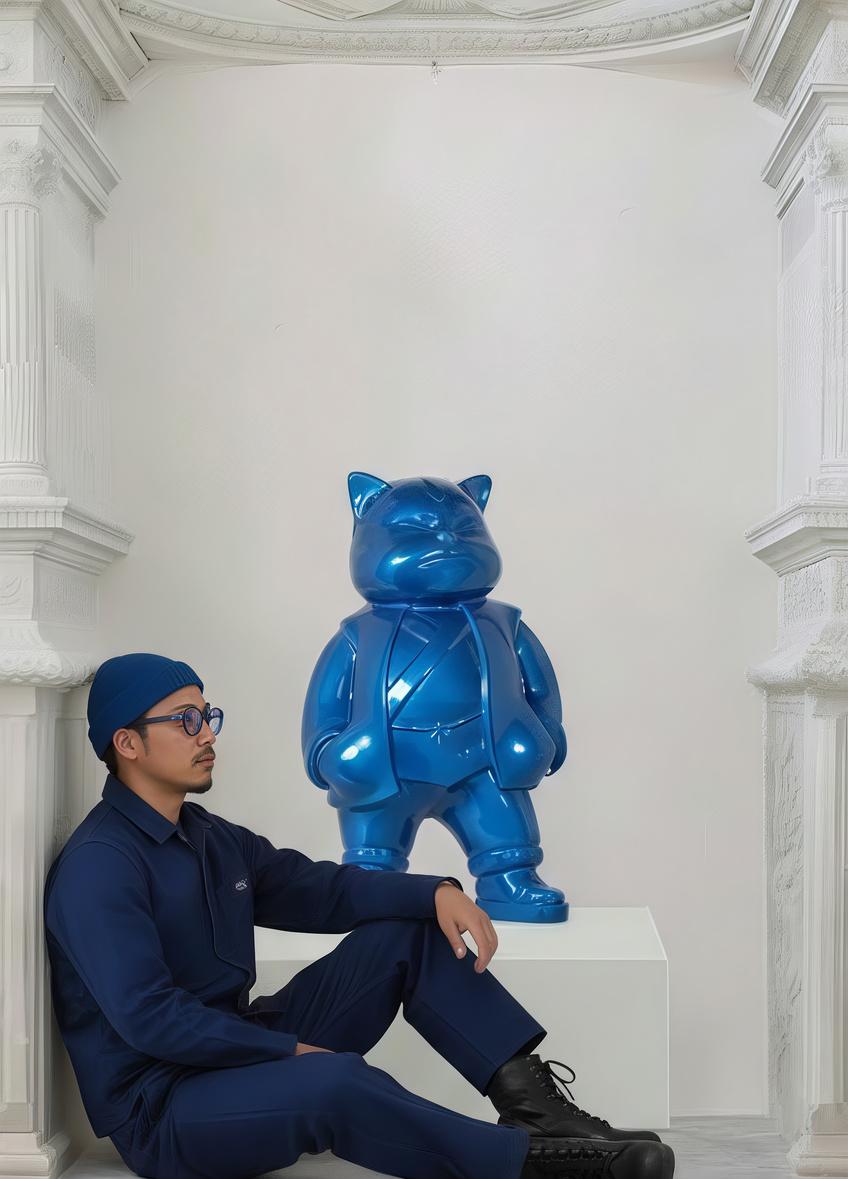 Eleganza Urbancat : Blu Metropolis Muse