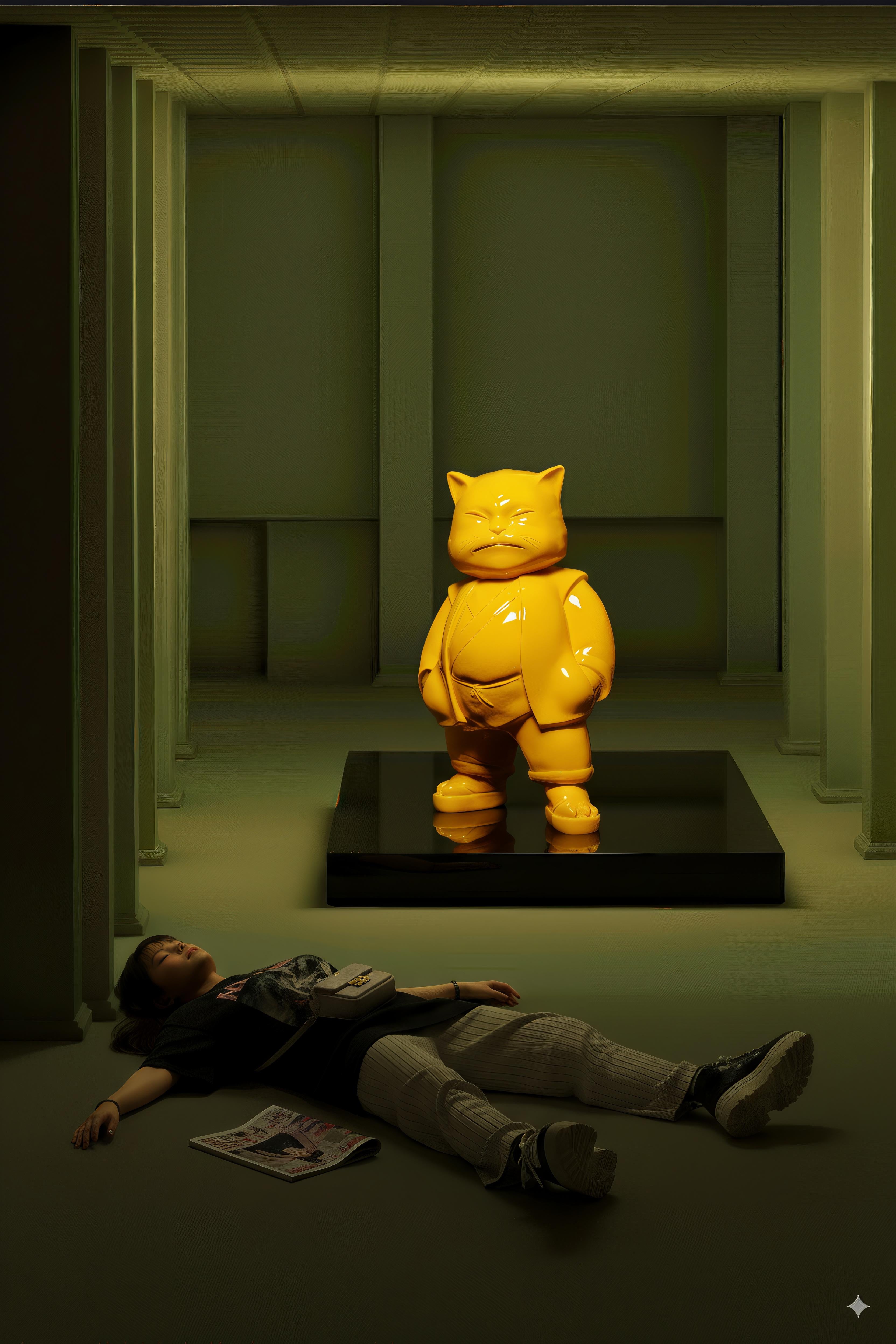 Eleganza Urbancat : Musa Metropolis Gialla in vendita 2