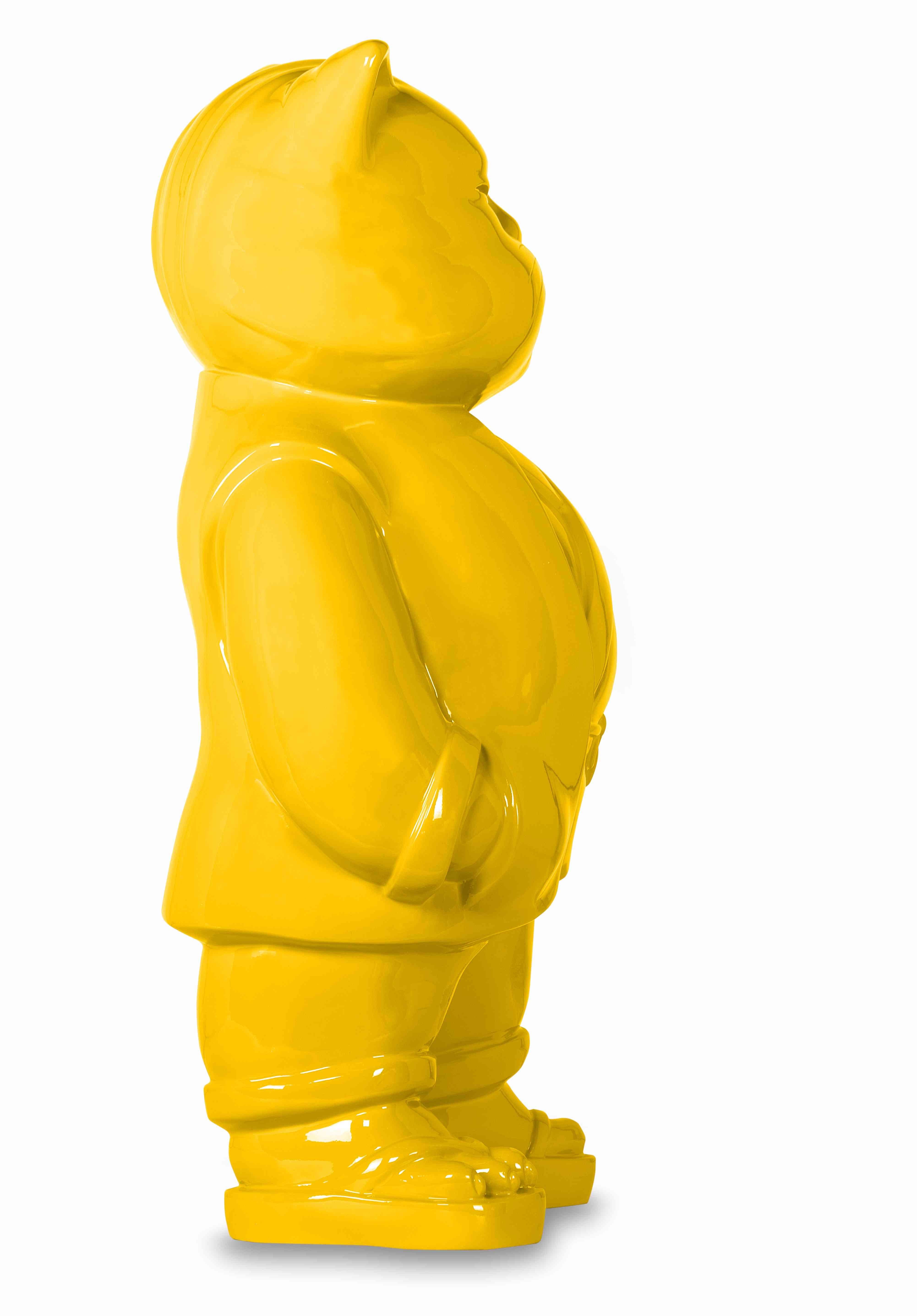 Urbancat Magnifico : La muse jaune de Metropolis en vente 2
