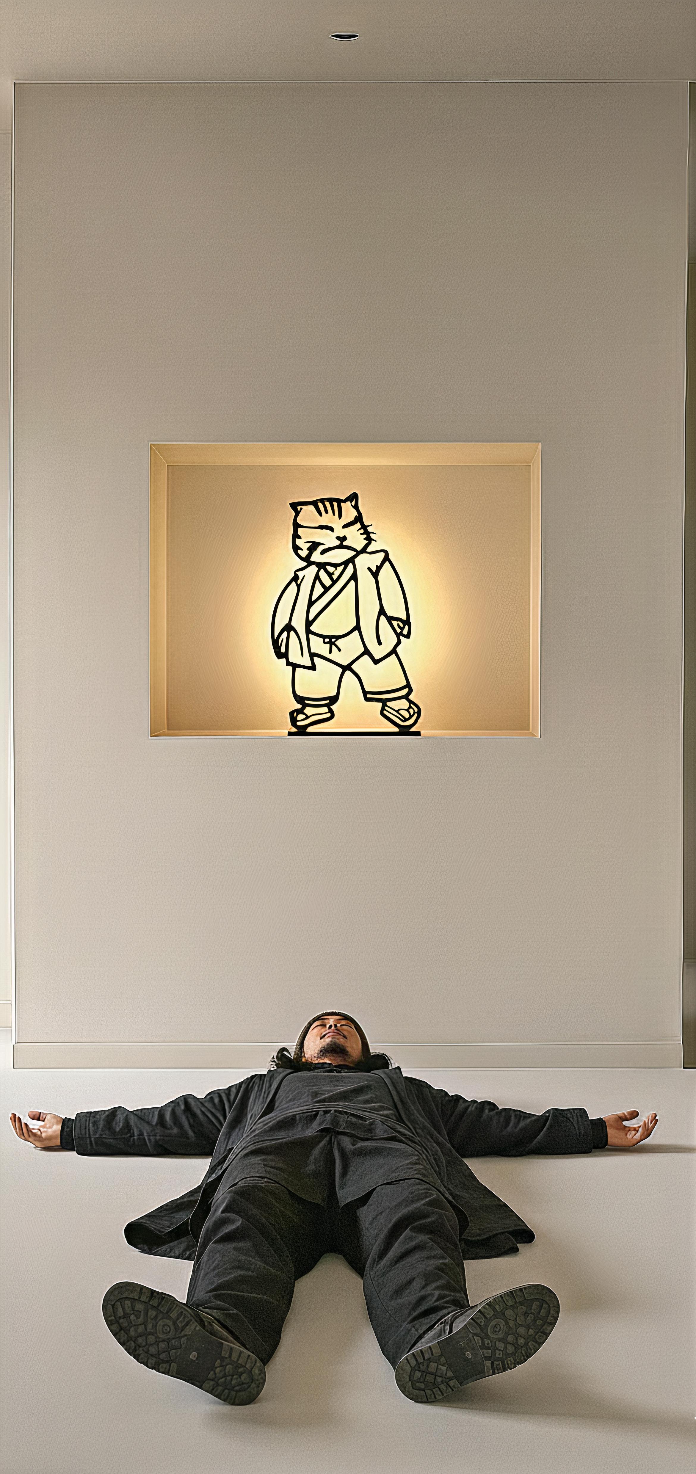 UrbanCat Gleam : Cityscape Light Sketch For Sale 8