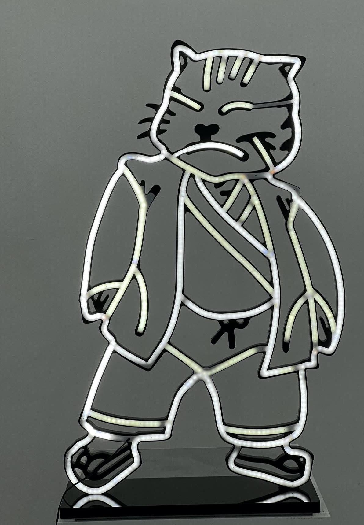 UrbanCat Gleam : Cityscape Light Sketch For Sale 9