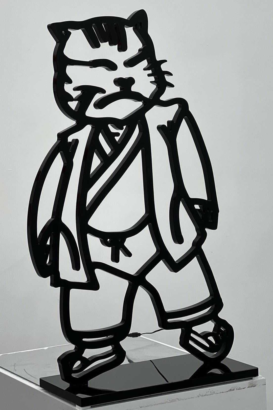 UrbanCat Gleam : Cityscape Light Sketch For Sale 3