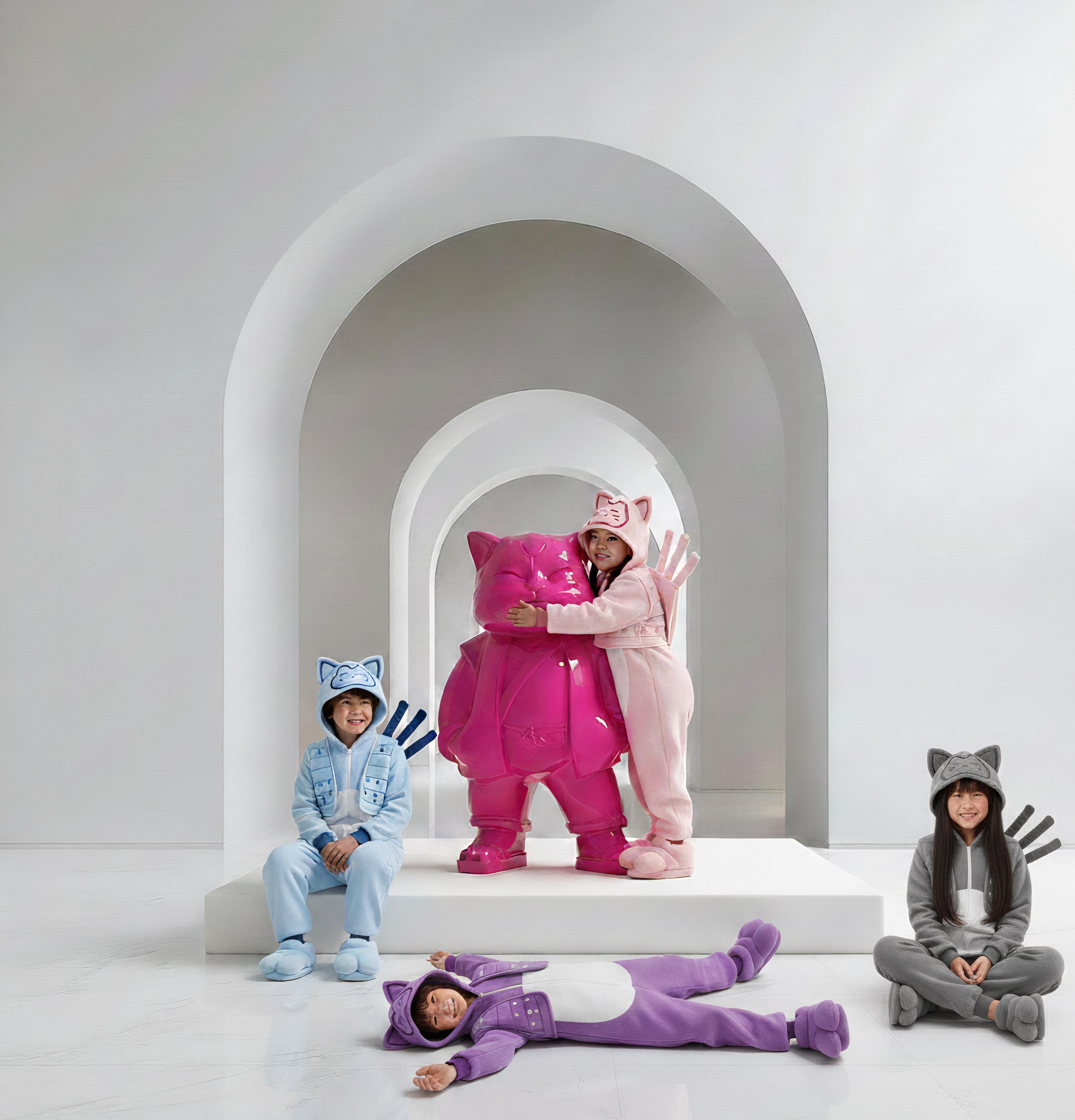 Urbancat Magnifico : Kitty Metropolis Muse en vente 4