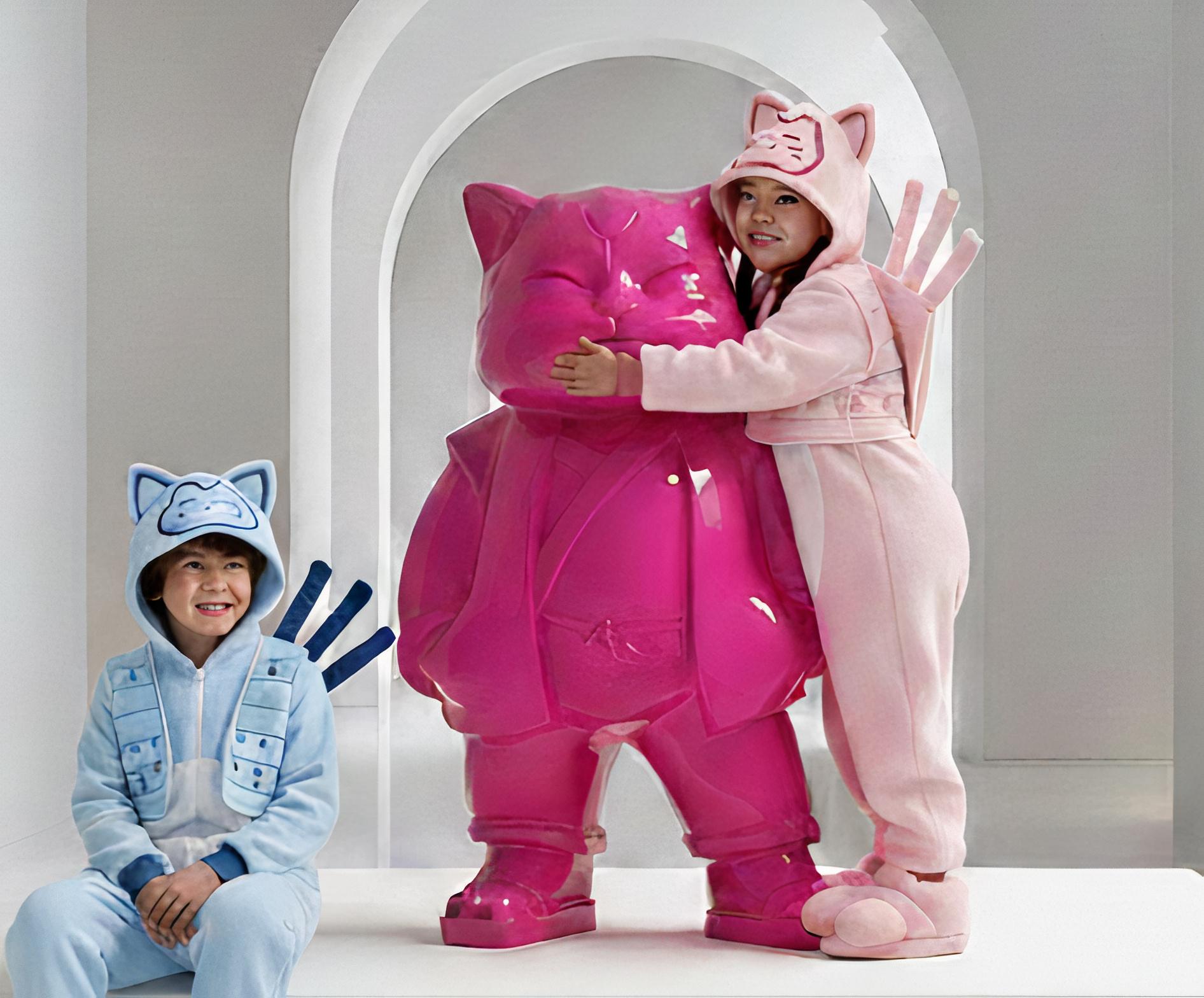 Urbancat Magnifico : Kitty Metropolis Muse - Sculpture de HIRO ANDO