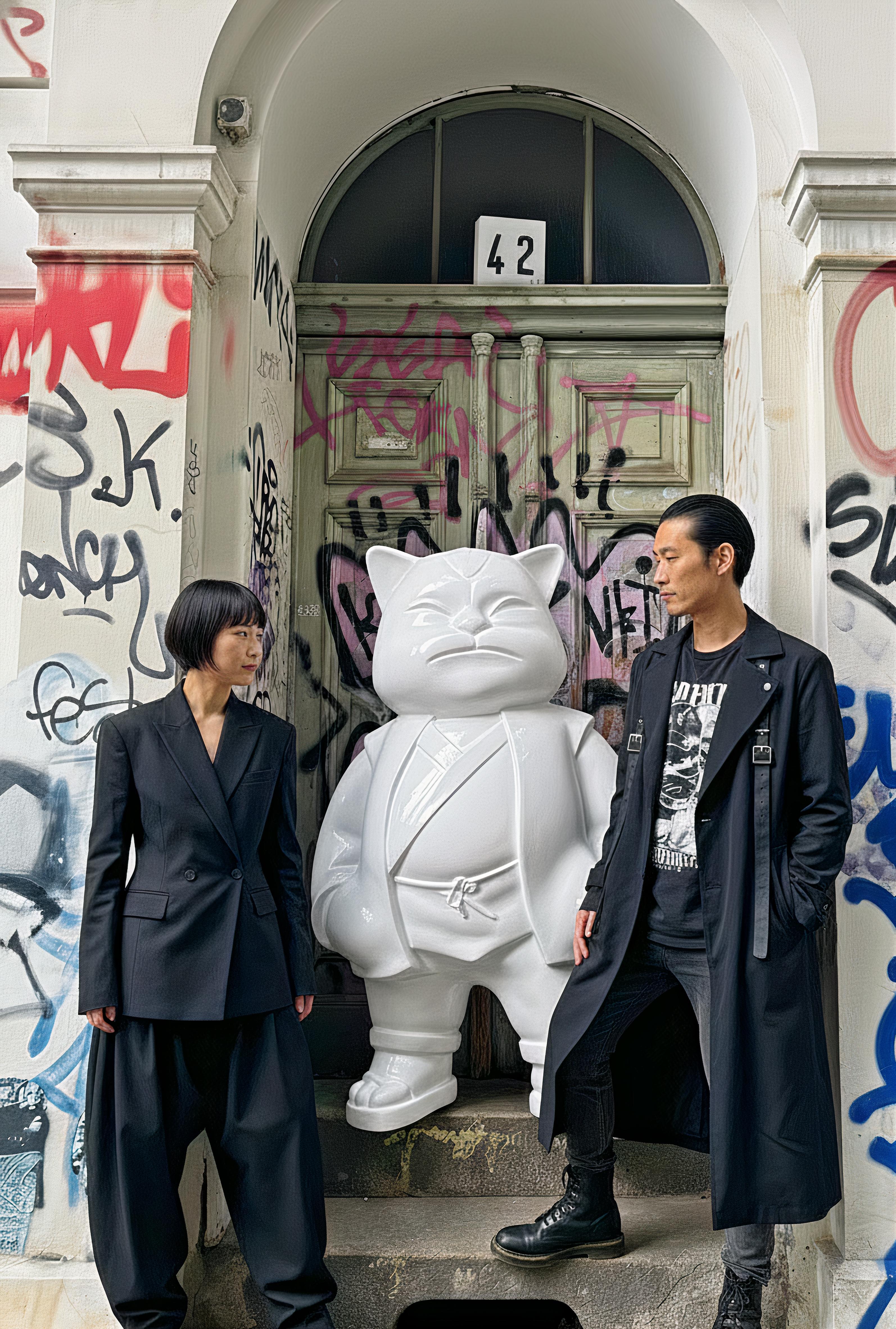 Urbancat Magnifico : Weiße Metropole Muse im Angebot 2