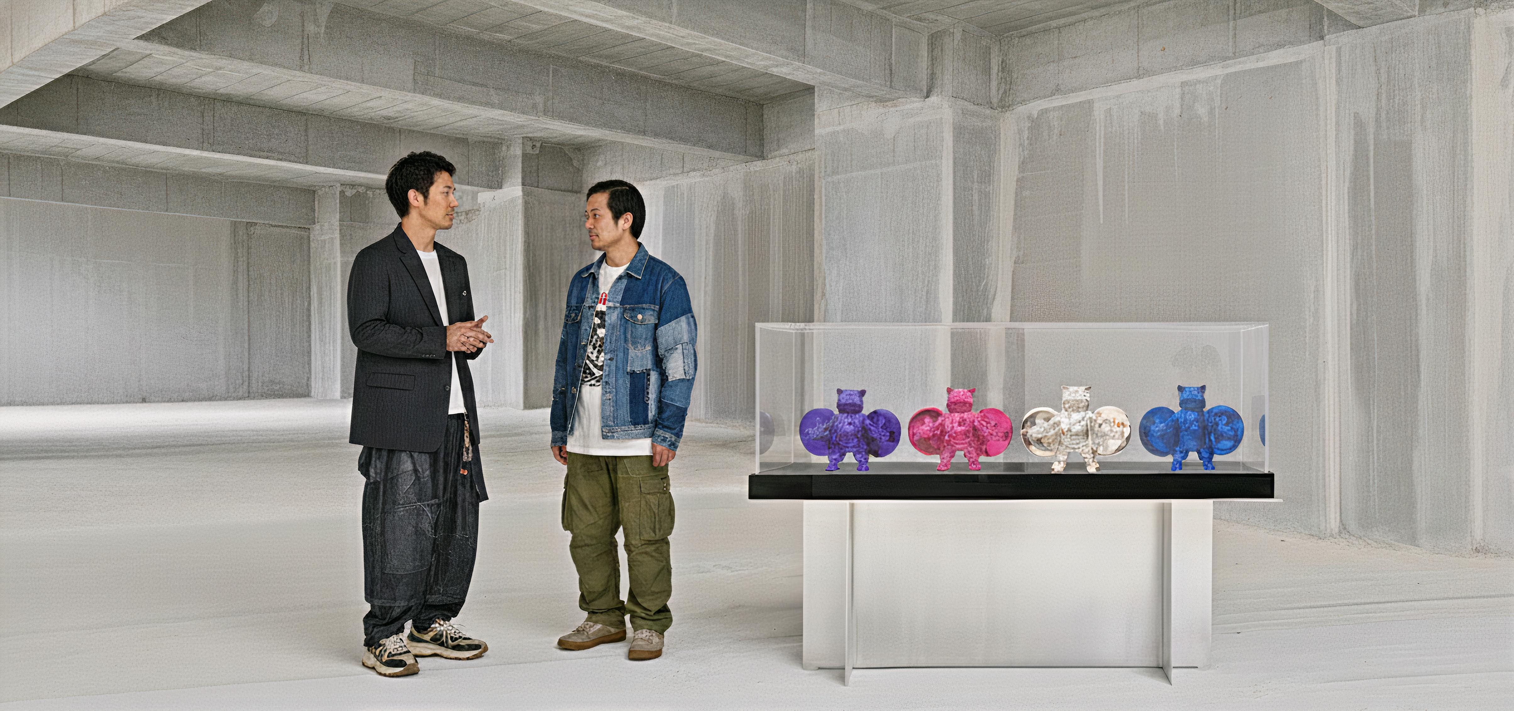 2011, Unique Edition
Resin fiberglass chrome effect with protective cap plexiglas with LED
54 3/10 × 12 1/5 × 7 9/10 in - 138 × 31 × 20 cm
The artwork is signed by the Artist , carved with edition number and date under the piece
The artwork come