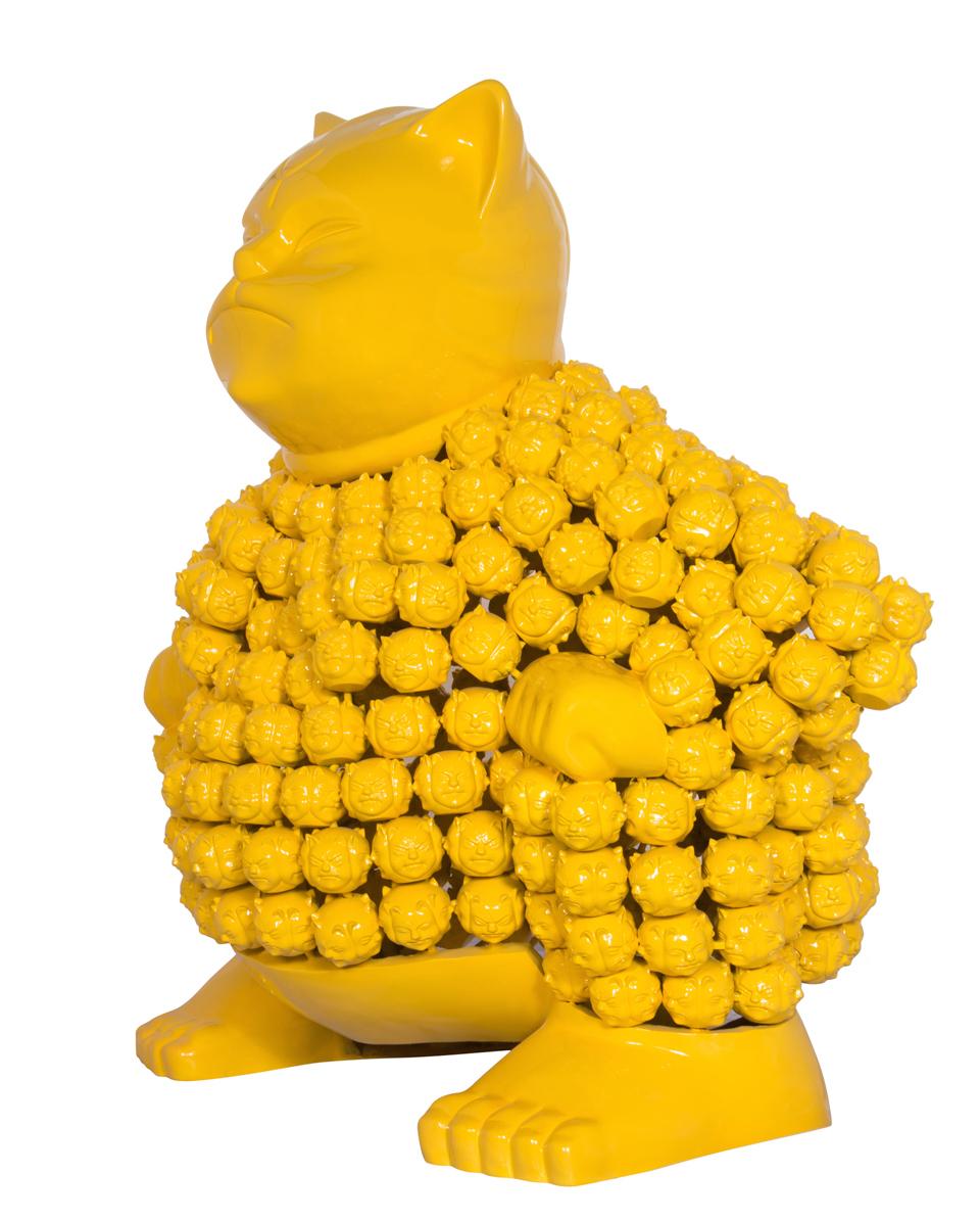 Yellow Sumonmyoji's Resonance : A Harmonious Ode to Onmyōdō's Dance of Dualities For Sale 9