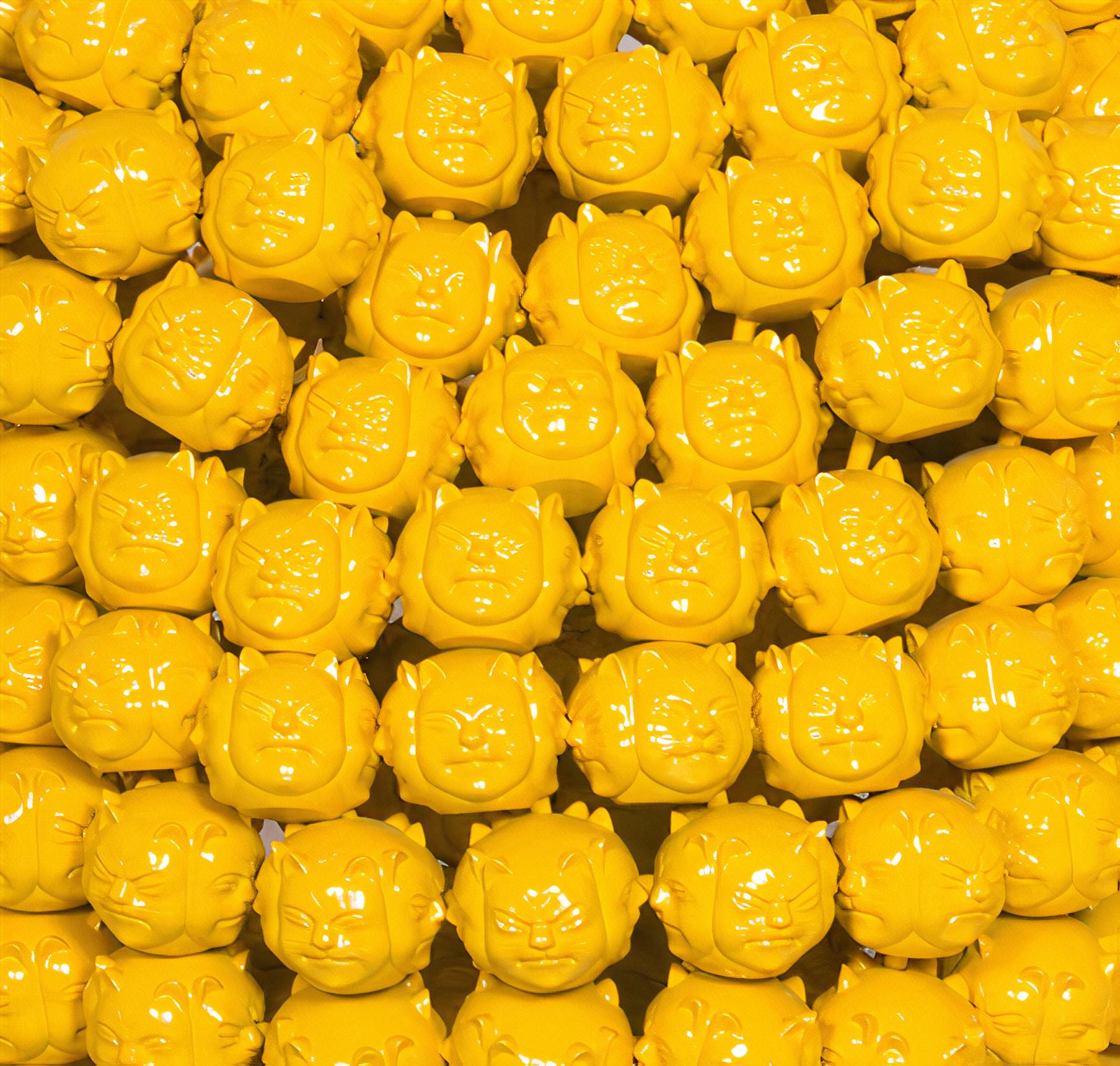 2017, Edition of 8
Resin painted and varnished
51 1/5 × 47 1/5 × 31 1/2 in - 130 × 120 × 80 cm
The artwork is signed by the Artist , carved with edition number and date under the feet
The artwork come accompanied with a formal Certificate of