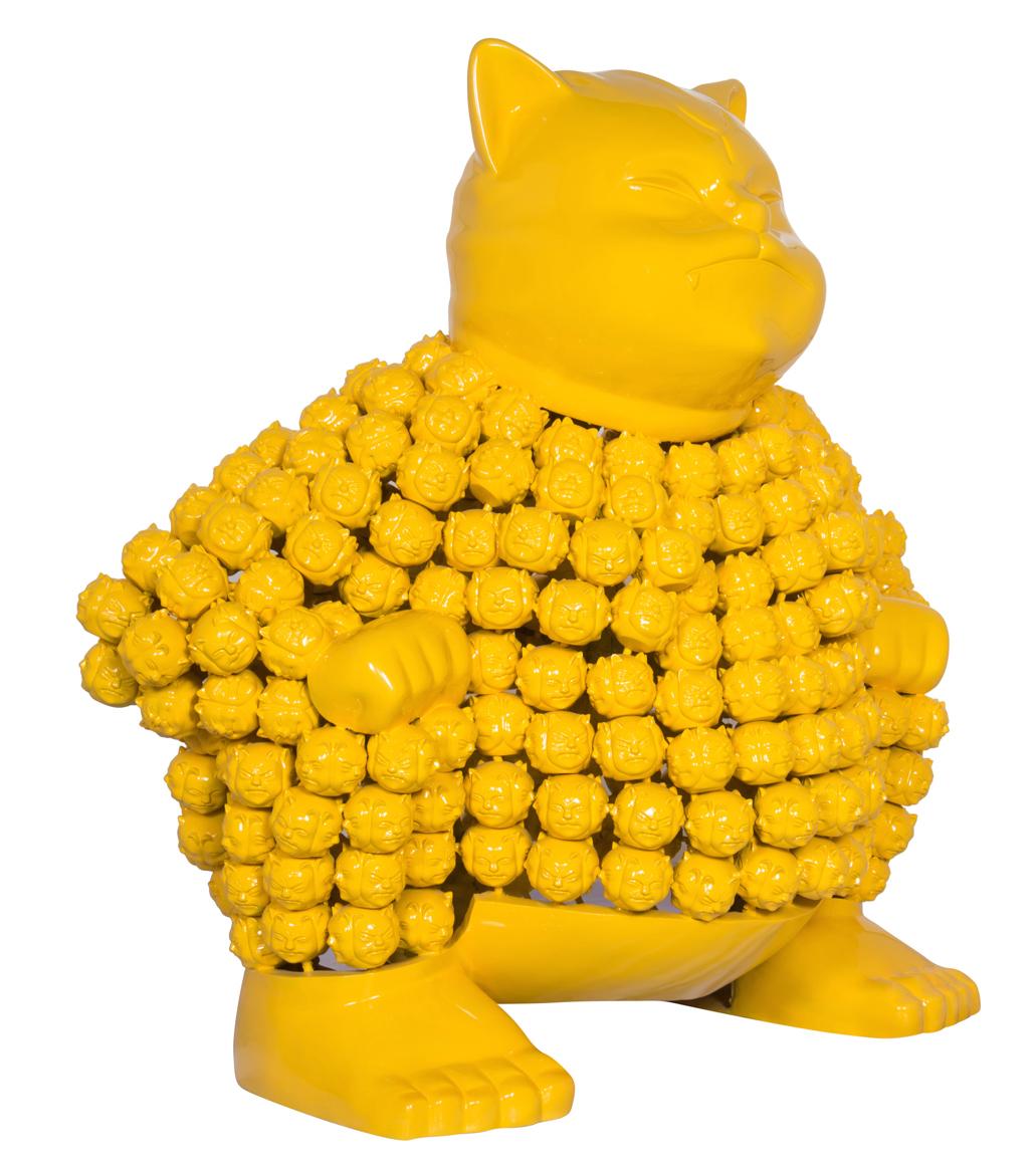 Yellow Sumonmyoji's Resonance : A Harmonious Ode to Onmyōdō's Dance of Dualities For Sale 2