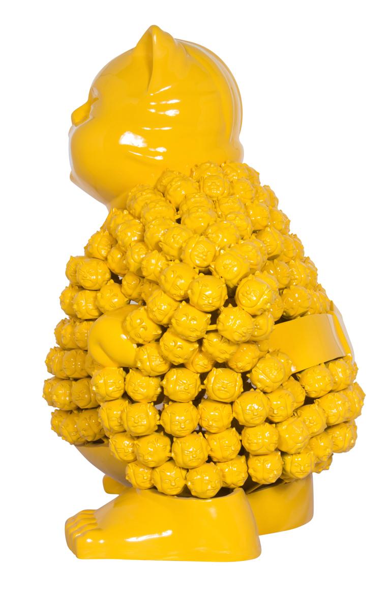 Yellow Sumonmyoji's Resonance : A Harmonious Ode to Onmyōdō's Dance of Dualities For Sale 4