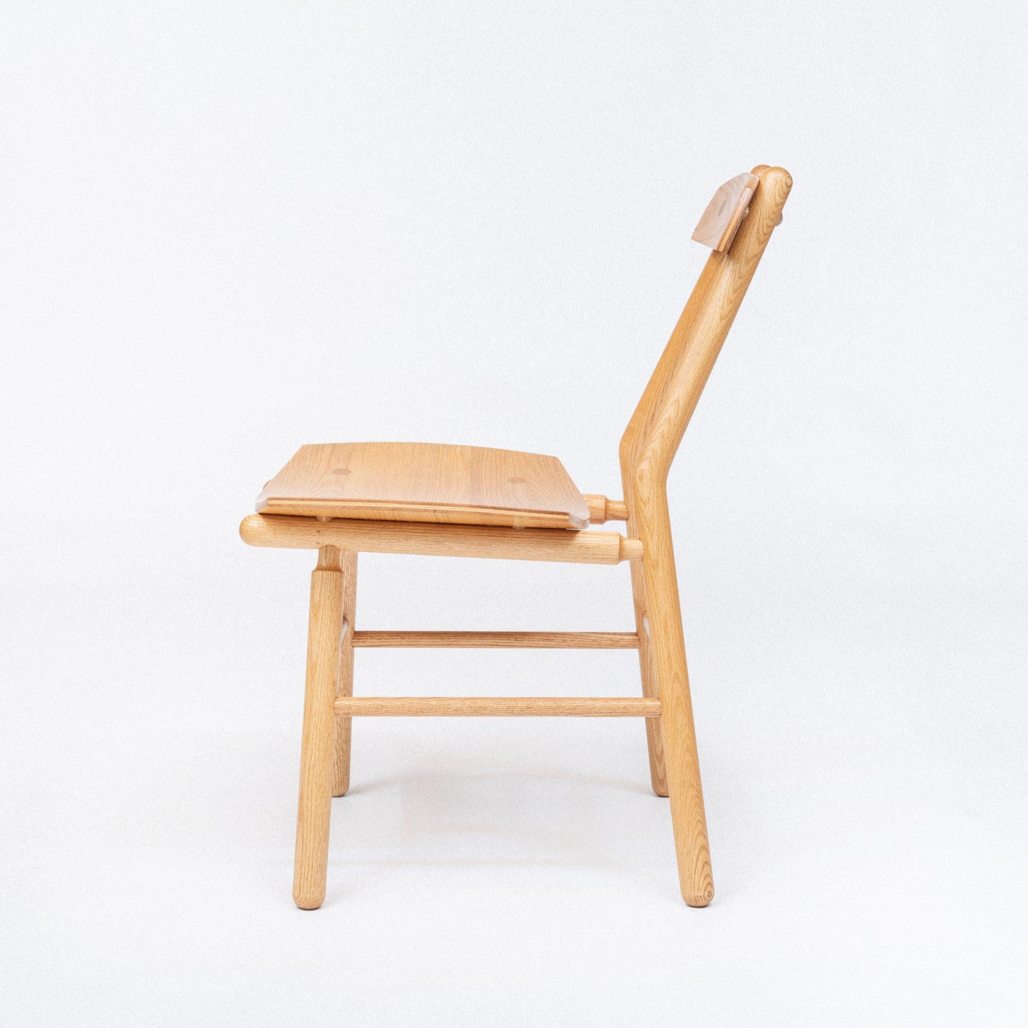 Hiro Chair Oak In New Condition For Sale In Los Angeles, CA