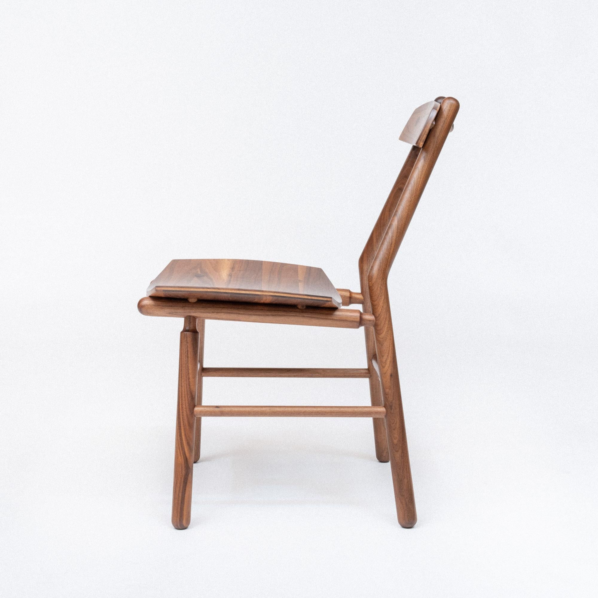 American Hiro Chair Walnut For Sale