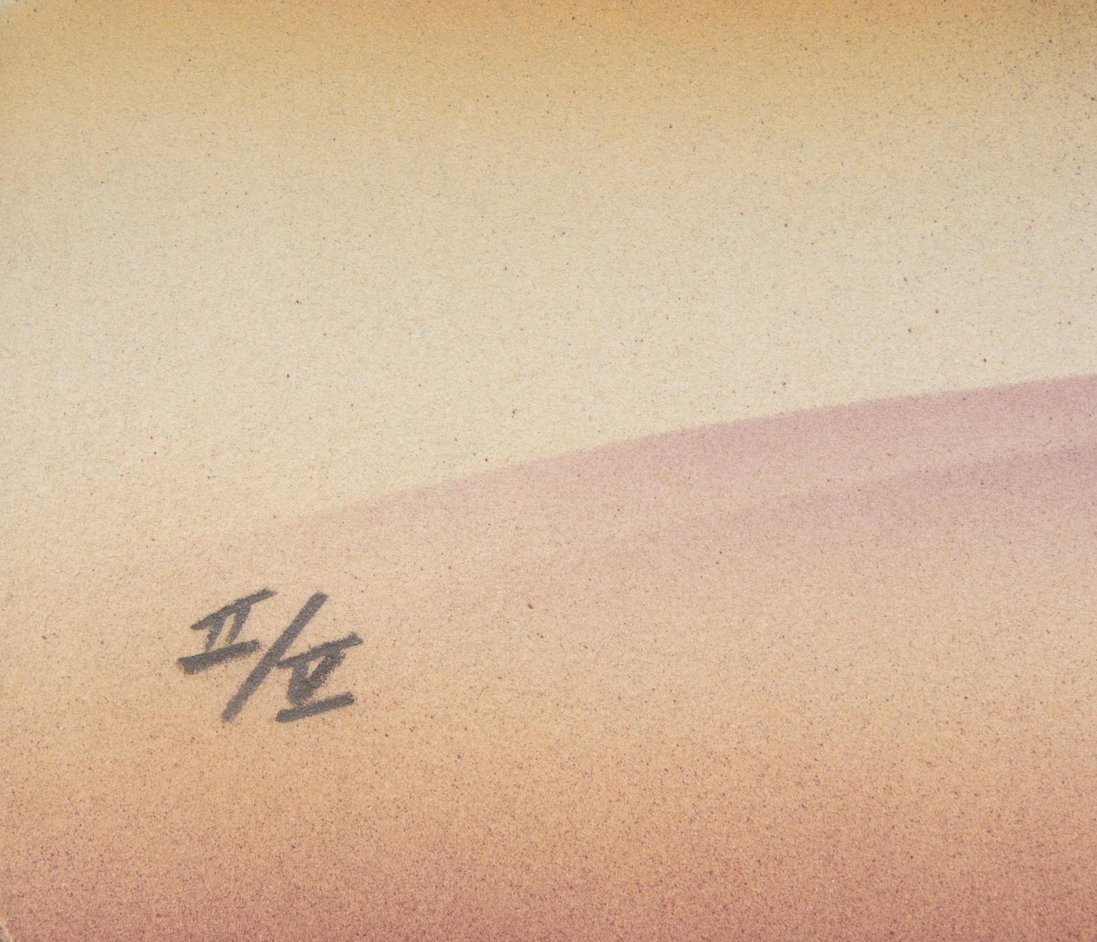 Blue Skies, Lithograph by Hiro Kai For Sale 2