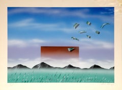 Taking Flight, Screenprint by Hiro Kai