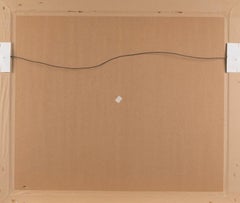 "Vacance" serigrafía enmarcada, firmada 1980 edición limitada del artista Hiro Yamagata