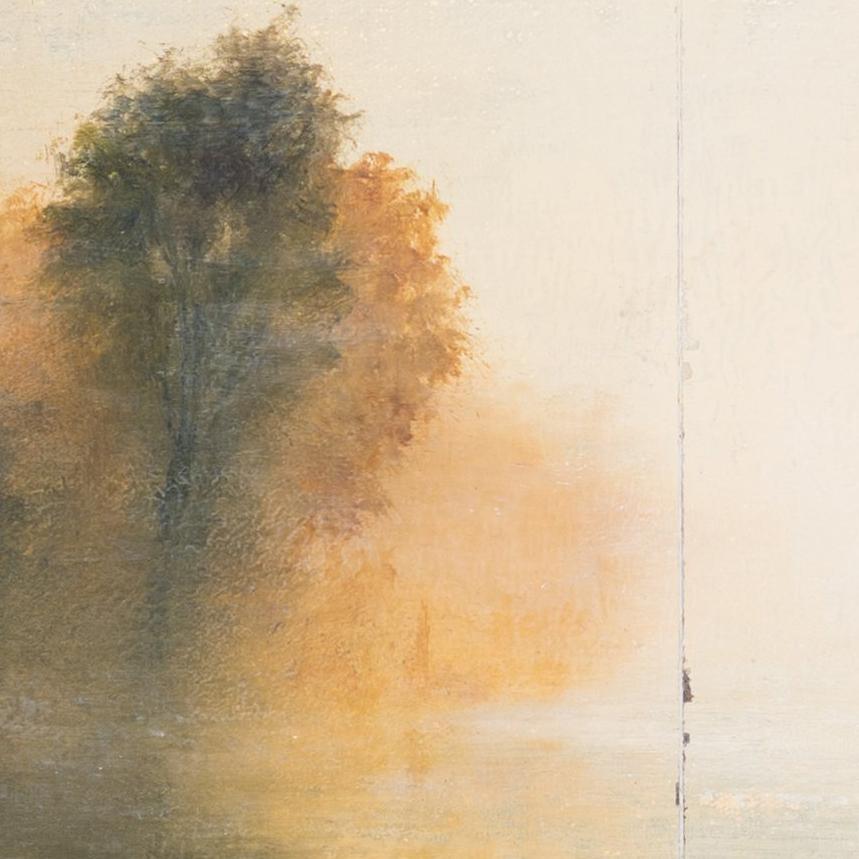 WOP 2 - 00656 (Grau), Landscape Painting, von Hiro Yokose