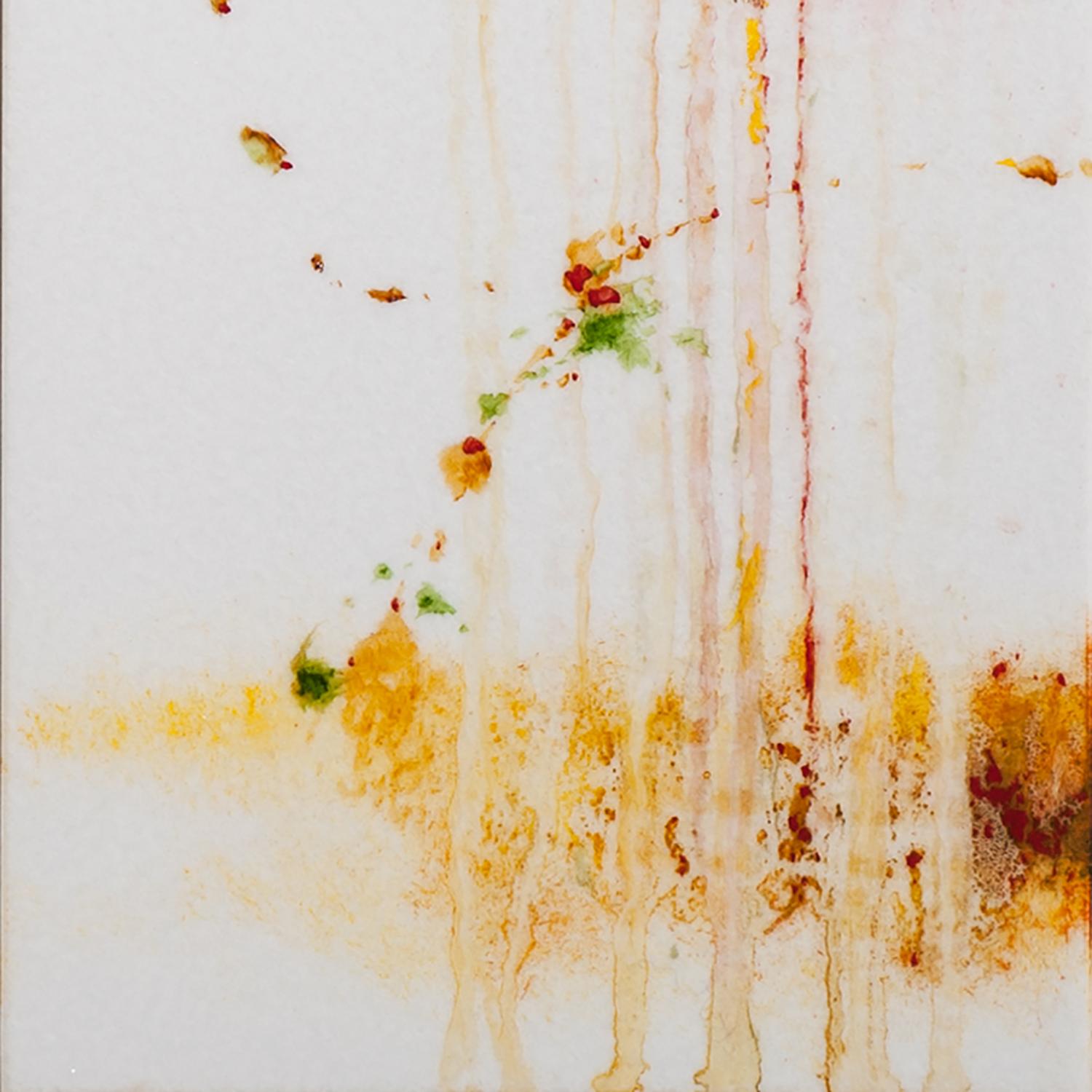 #5297 - Gold Abstract Painting by Hiro Yokose