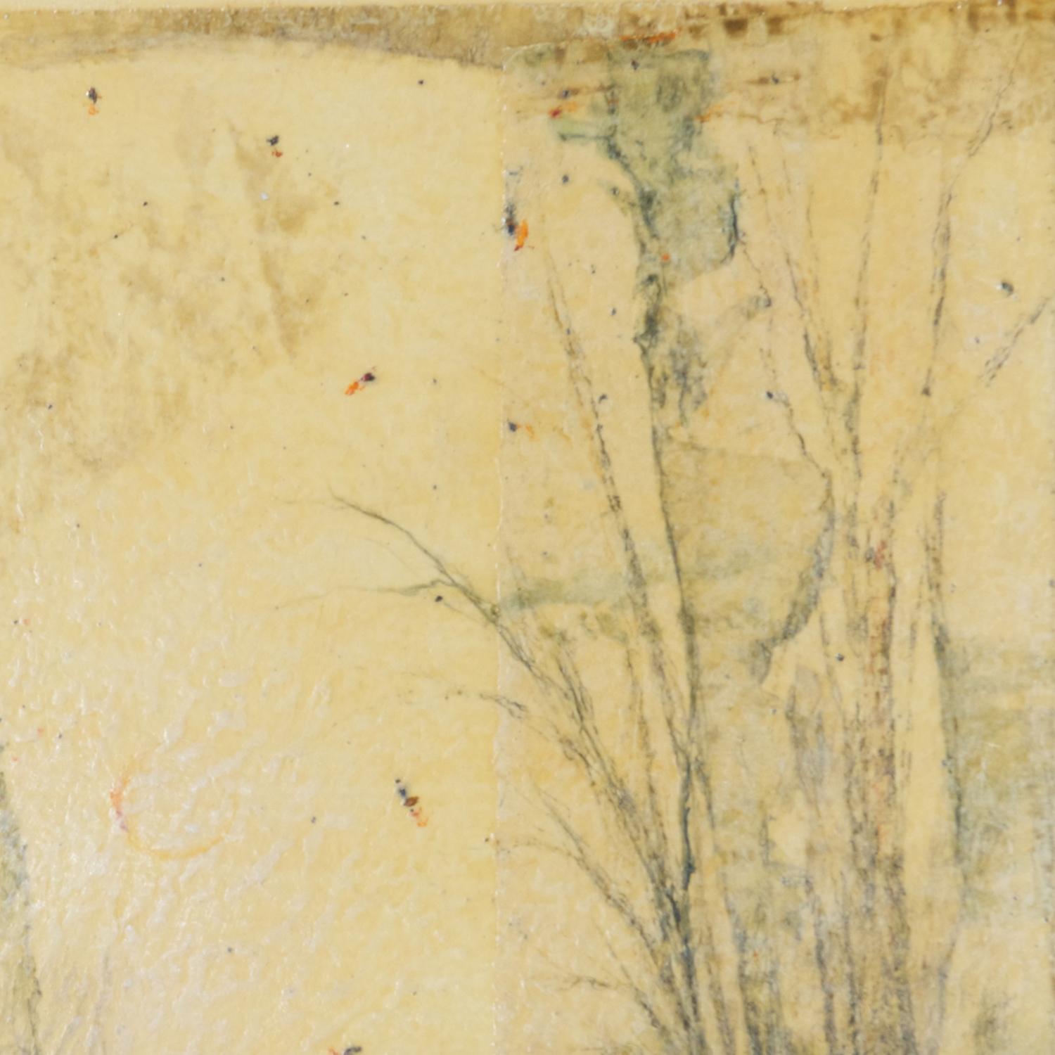 WOP 2 - 00625 - Beige Landscape Painting by Hiro Yokose