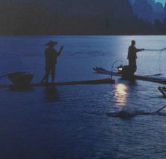 Hiroji Kubota "Cormorant Fishing" C-Print