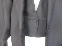 Hiroko Koshino Japan Black Design Jacket 1980