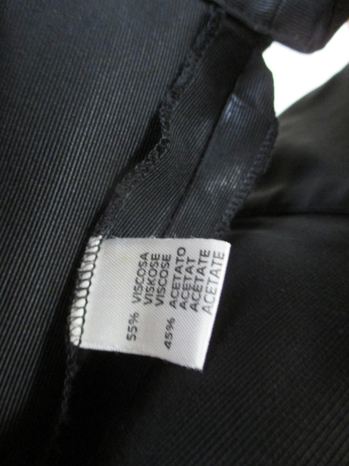  Hiroko Koshino Japan Black Design Jacket 1980 For Sale 5