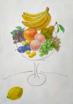 Japanese Contemporary Art by Hiromi Sengoku - Asortment of Fruits 
