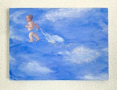 Japanese Contemporary Art by Hiromi Sengoku - Look Behind You, the Stars