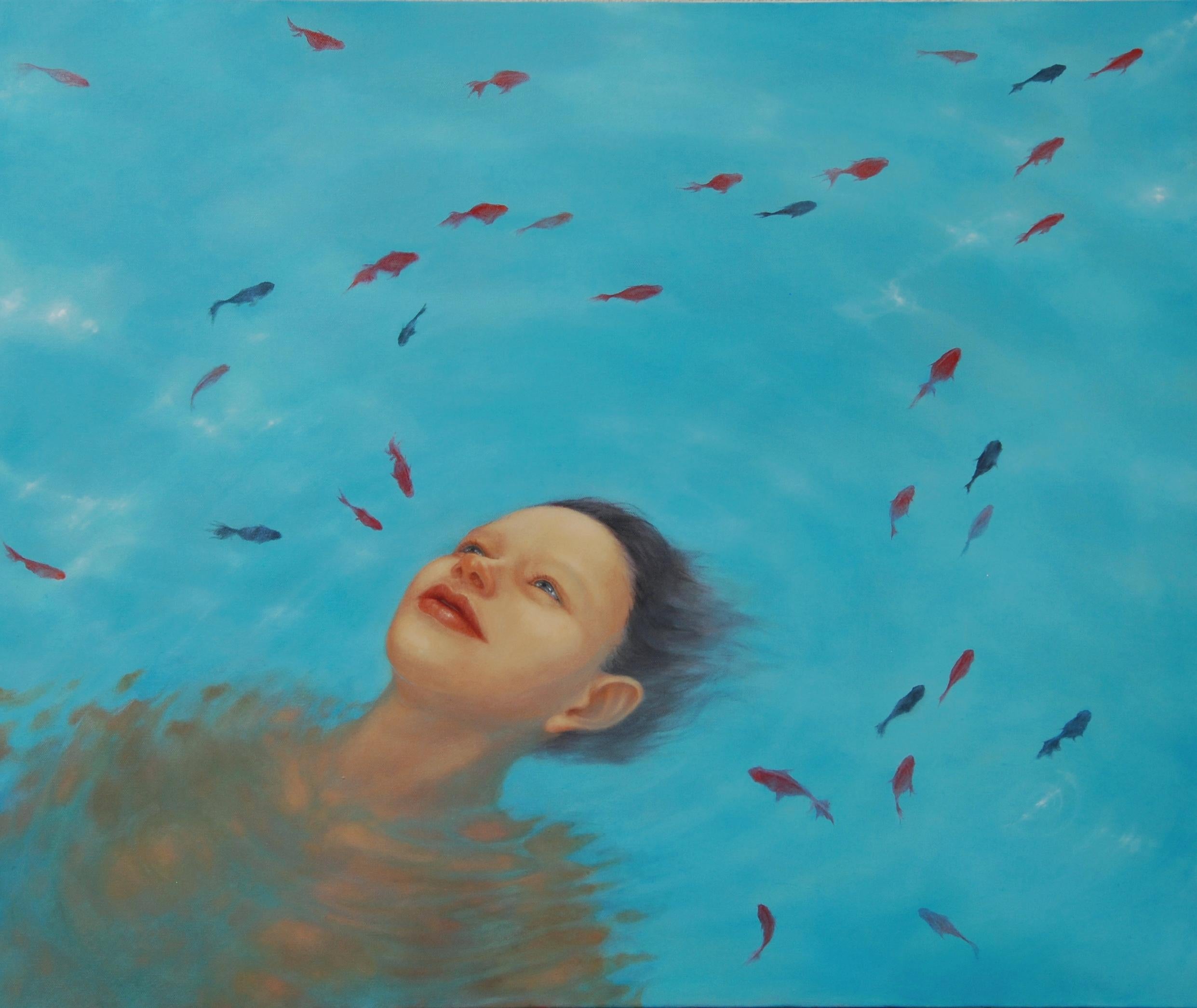 Arte contemporáneo japonés de Hiromi Sengoku - Nabis en venta 9