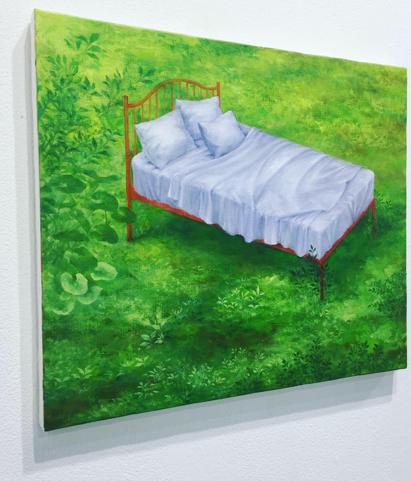 Arte contemporanea giapponese - Nella foresta, dove vive un uomo che porta la pioggia - Painting di Hiromi Sengoku