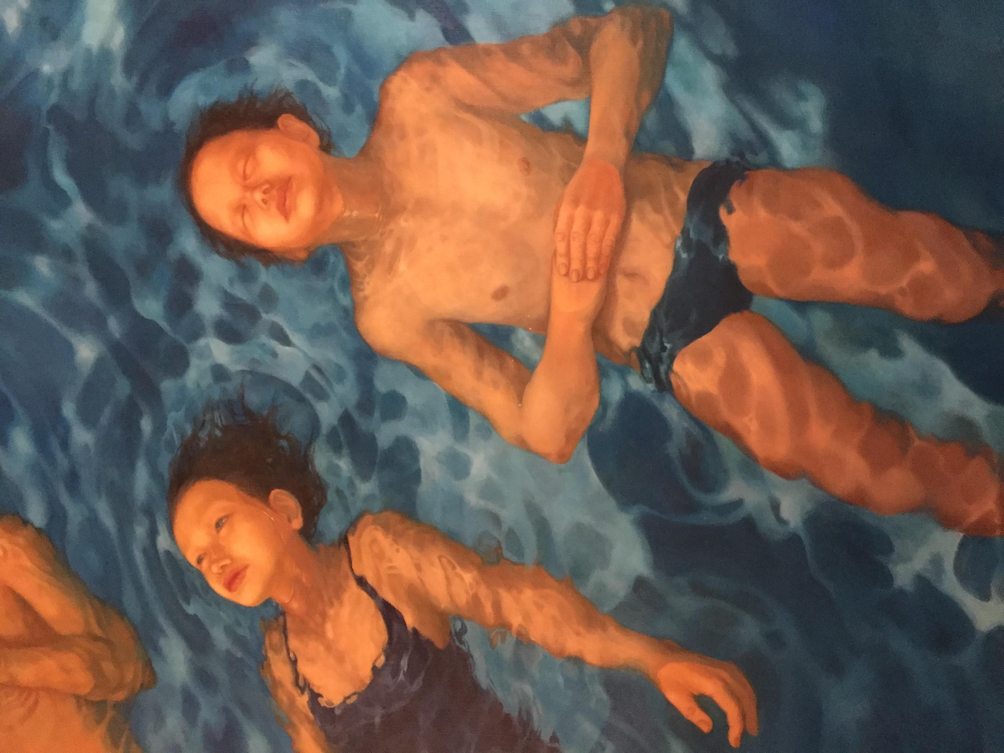 Arte contemporáneo japonés - Algún día iremos allí en un barco verde chispeante en venta 3