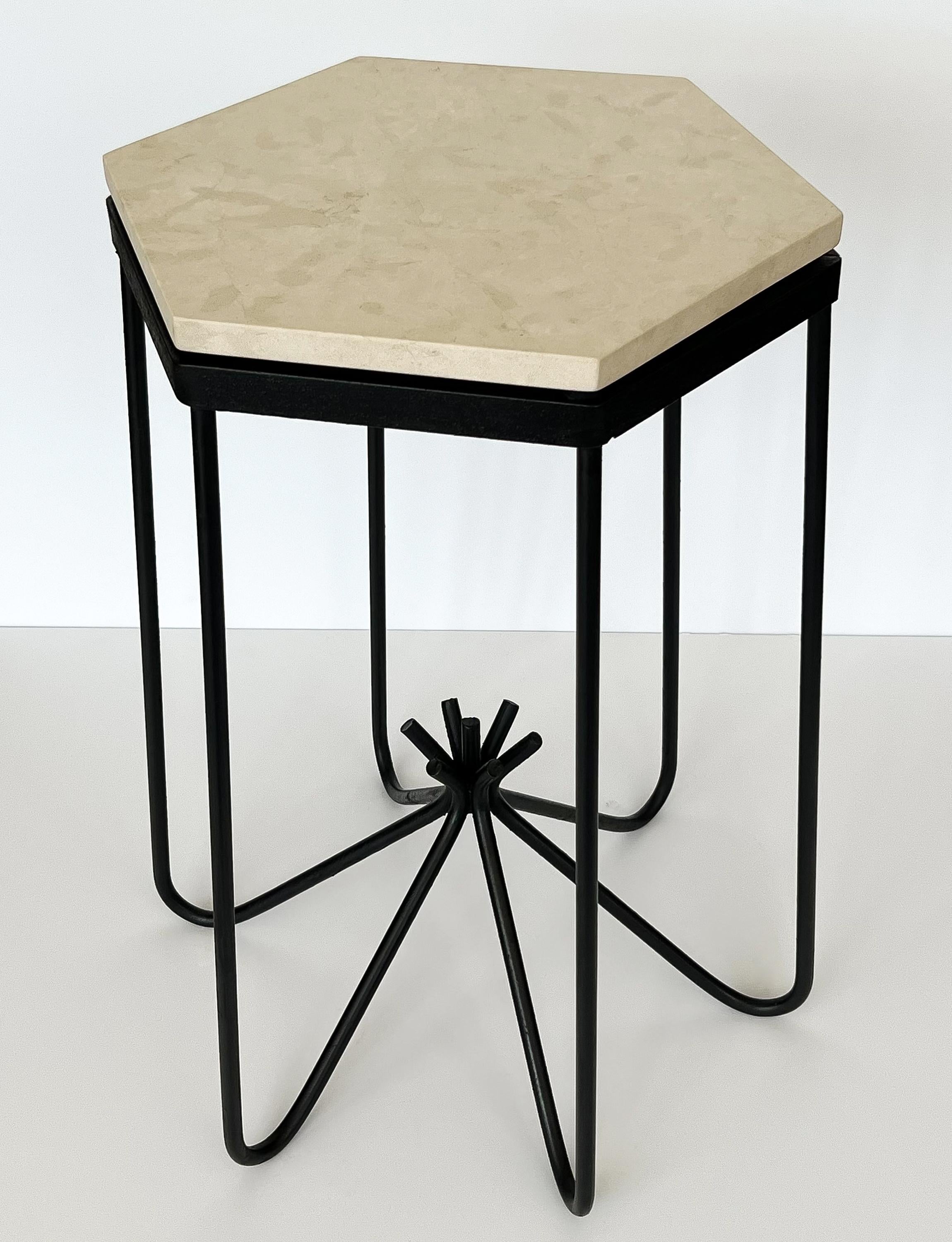 Mid-20th Century Hirondelle Side Table in the Style of Jean Royère