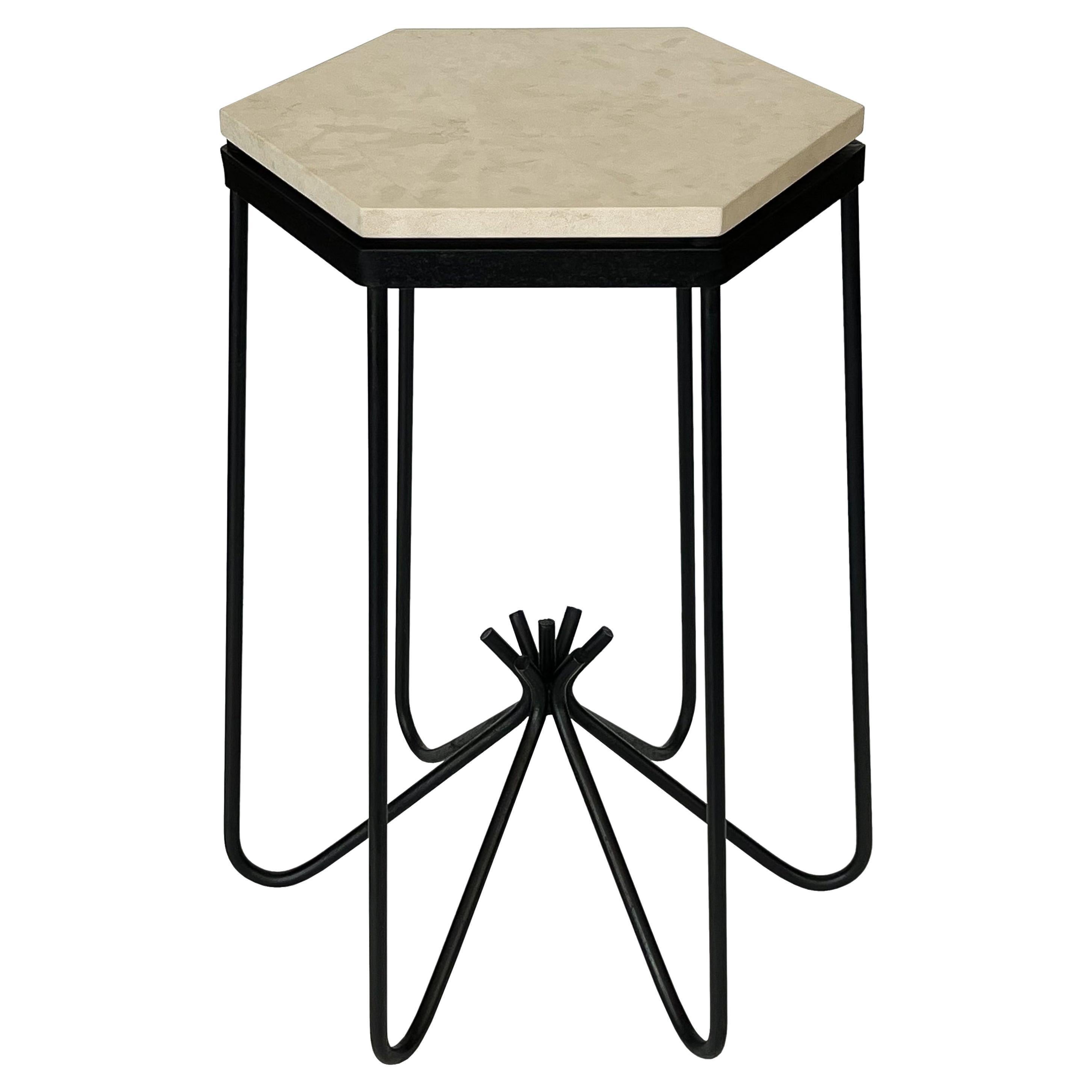 Hirondelle Side Table in the Style of Jean Royère