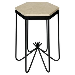 Vintage Hirondelle Side Table in the Style of Jean Royère