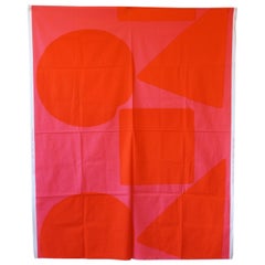 Vintage Hiroshi Awatsuji Fabric 1960s Marimekko Style