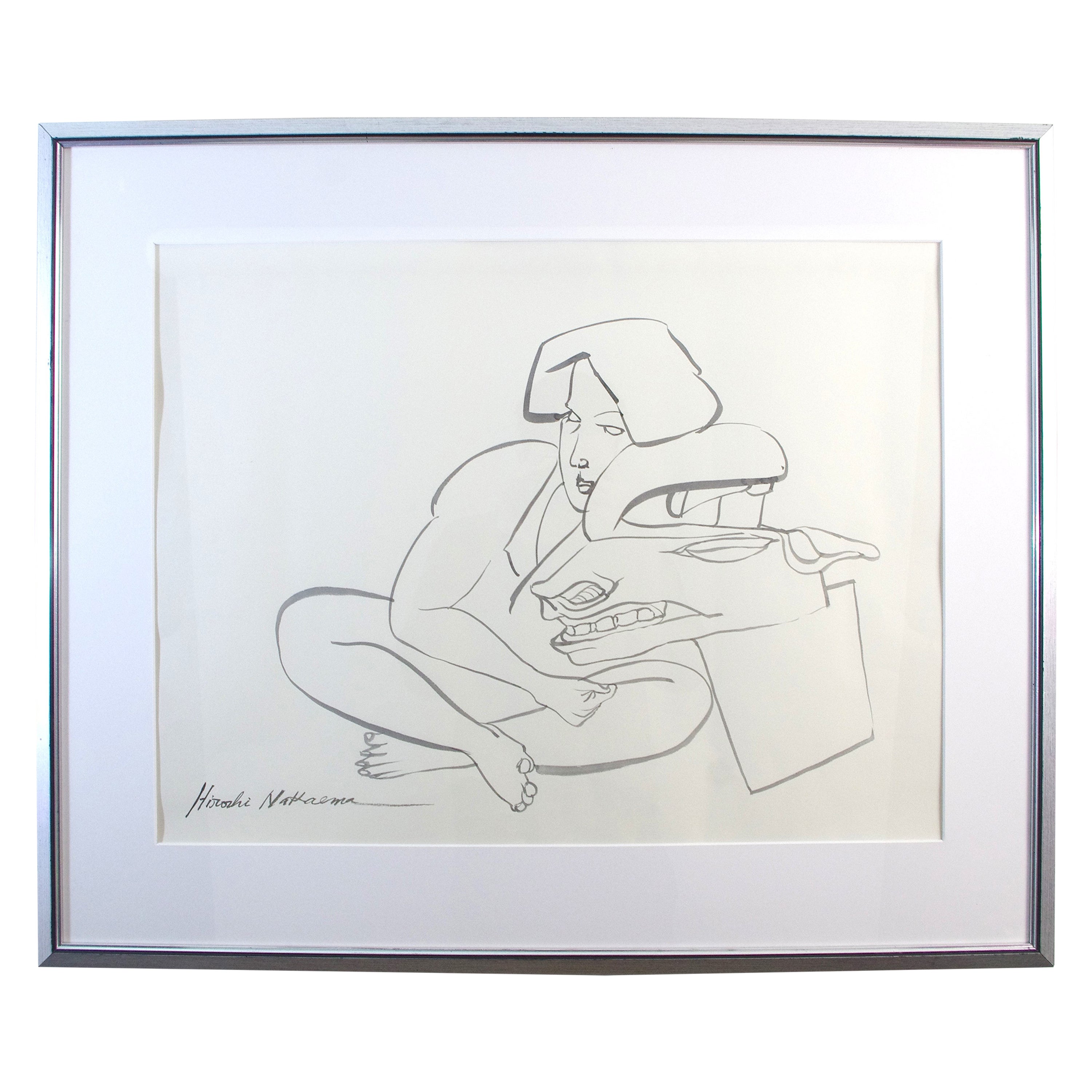Hiroshi Nakaema - Dessin d'aquarelle