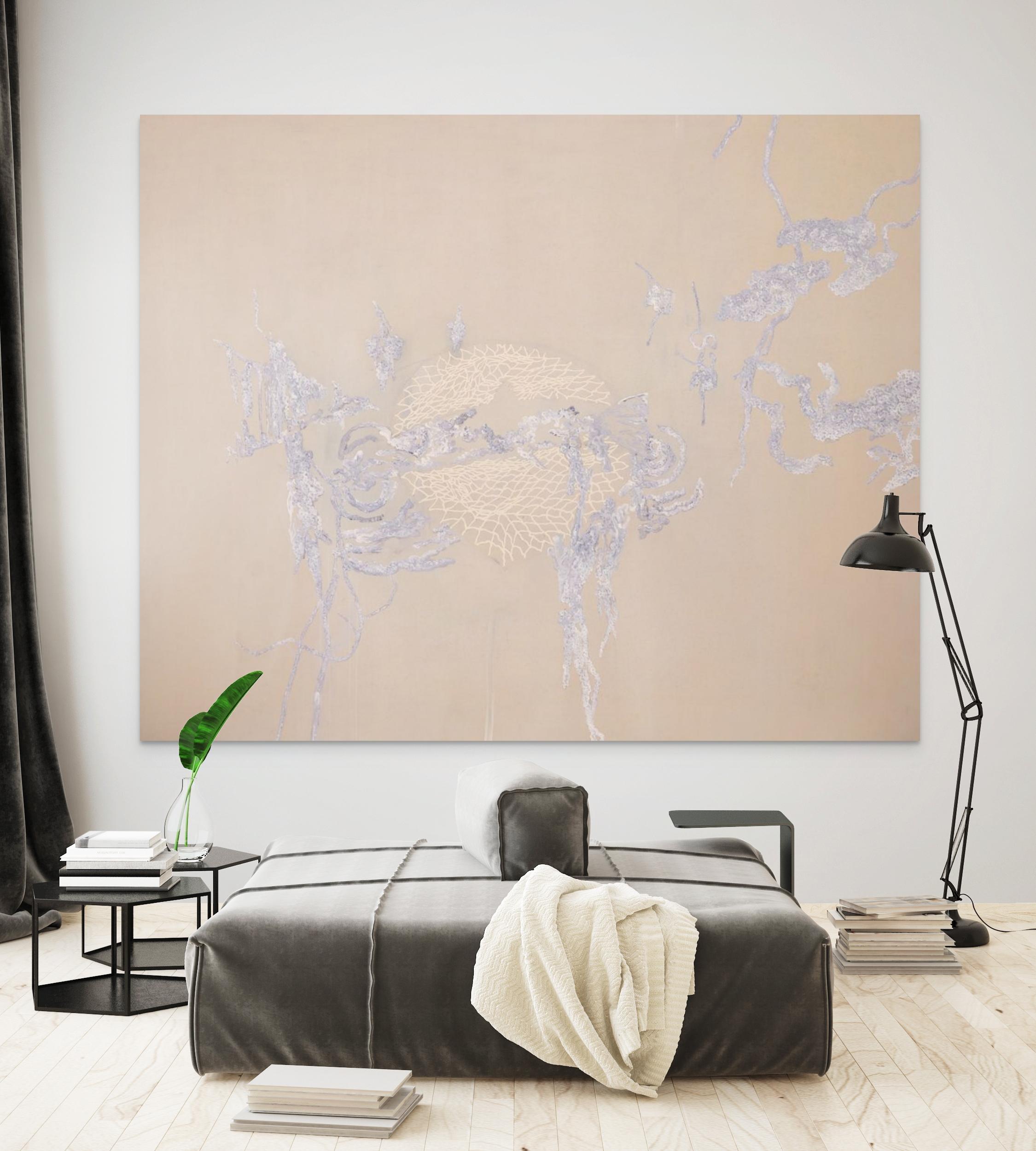 Wasserlandschaft – Painting von Hiroshi Onishi