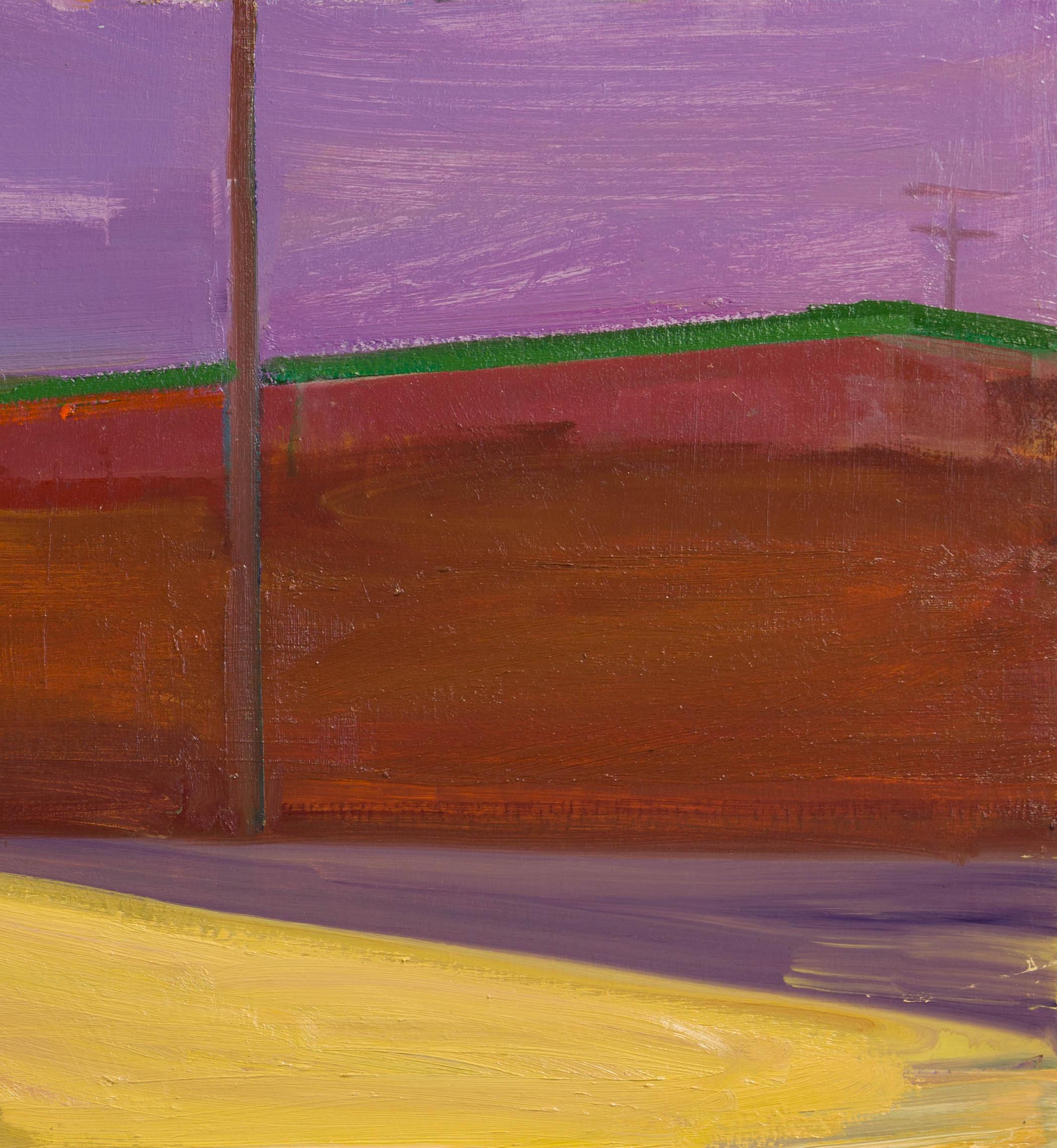 « Store Lot » de Hiroshi Sato, peinture originale, paysage figuratif en vente 5