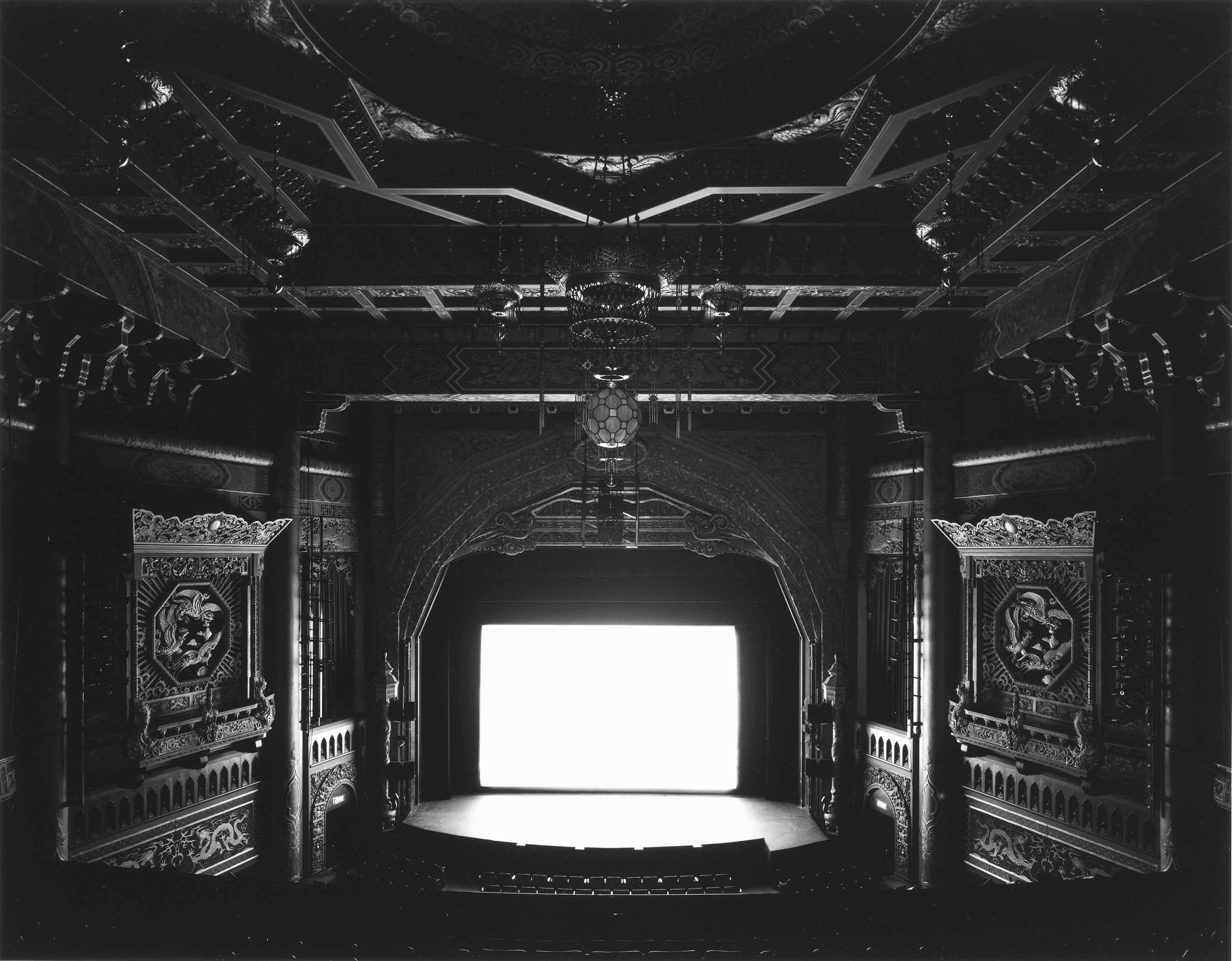 Théâtre de la Cinquième Avenue, Seattle - Hiroshi Sugimoto, Cinéma, Photographie, N/B