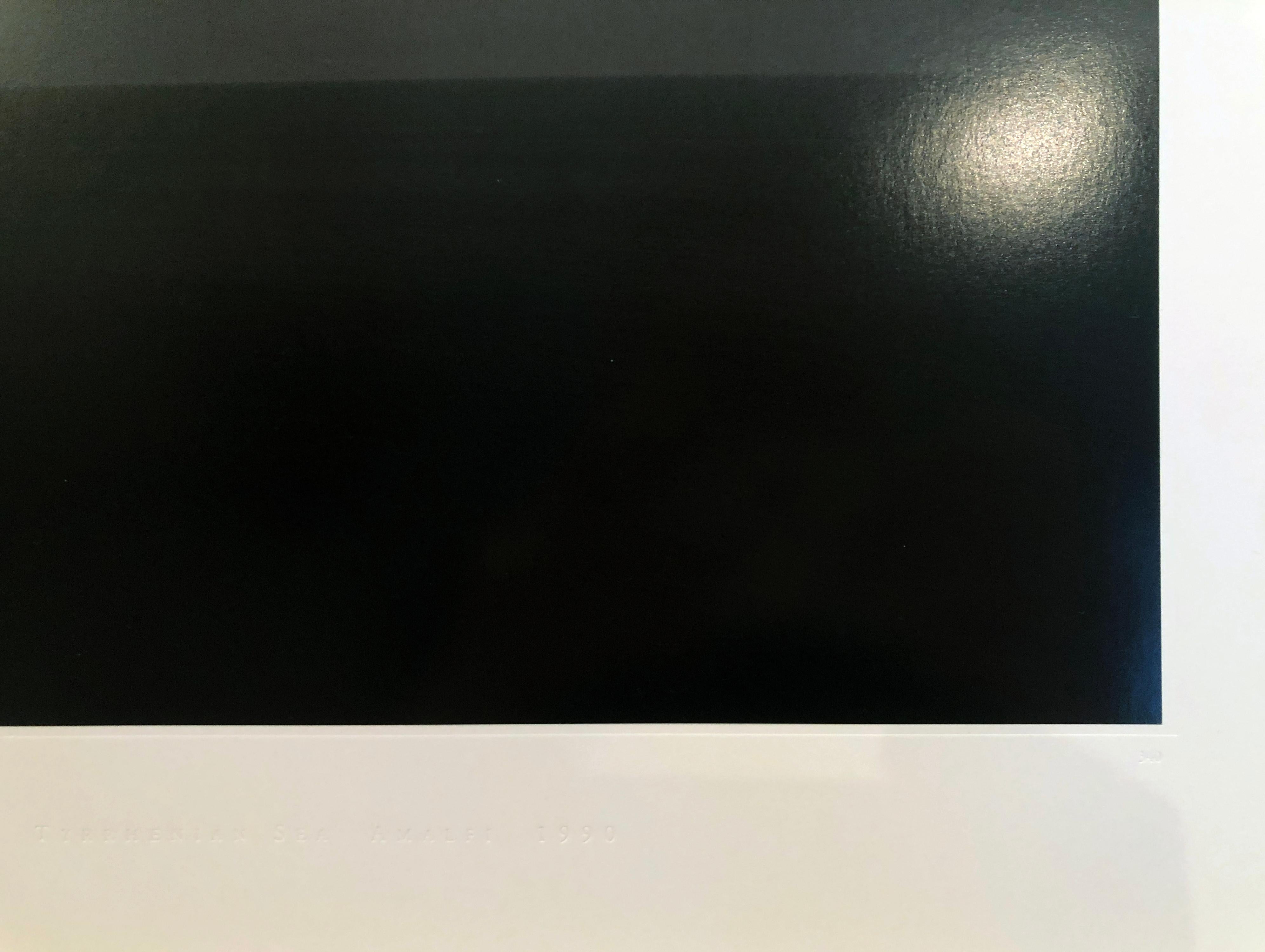 Hiroshi Sugimoto, Time Exposed 340, Lithograph, 1991; photographic seascape 2